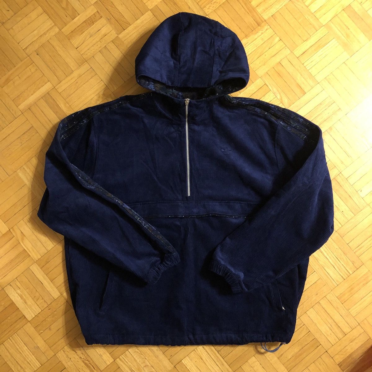 Adidas Adidas Corduroy Hoodie - L Size US L / EU 52-54 / 3 - 8 Thumbnail