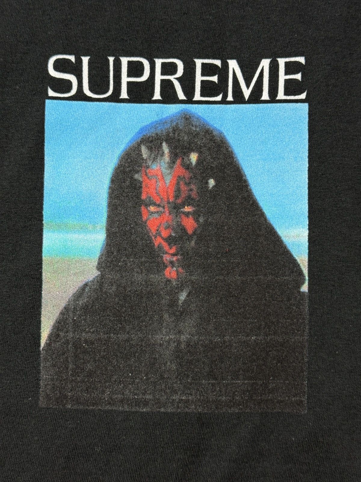 Supreme Supreme Sith Tee black FW26 Darth Maul Star Wars | Grailed