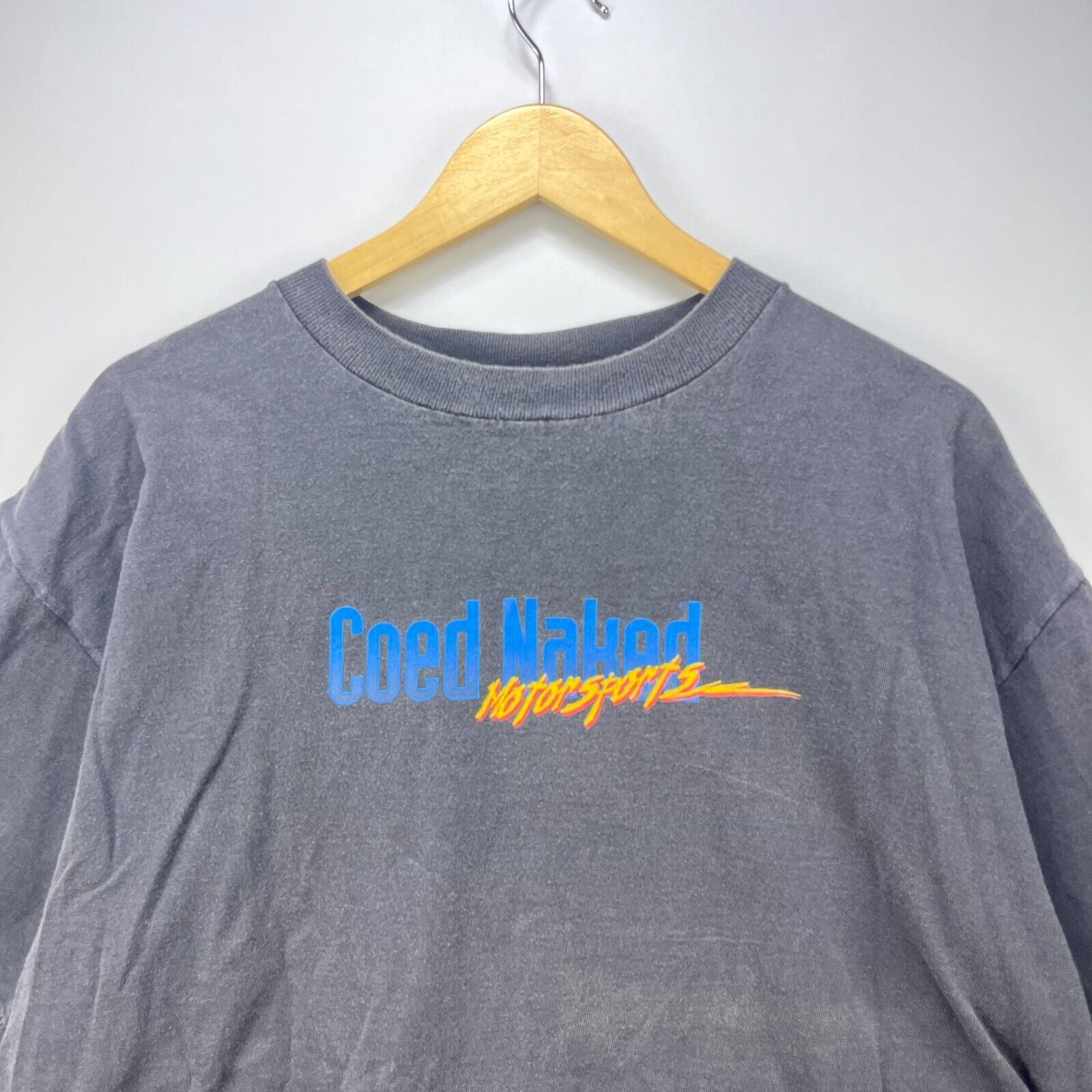 Vintage Vintage 90s Sun Faded NASCAR Racing Single Stitch T-Shirt XL Size US XL / EU 56 / 4 - 7 Thumbnail