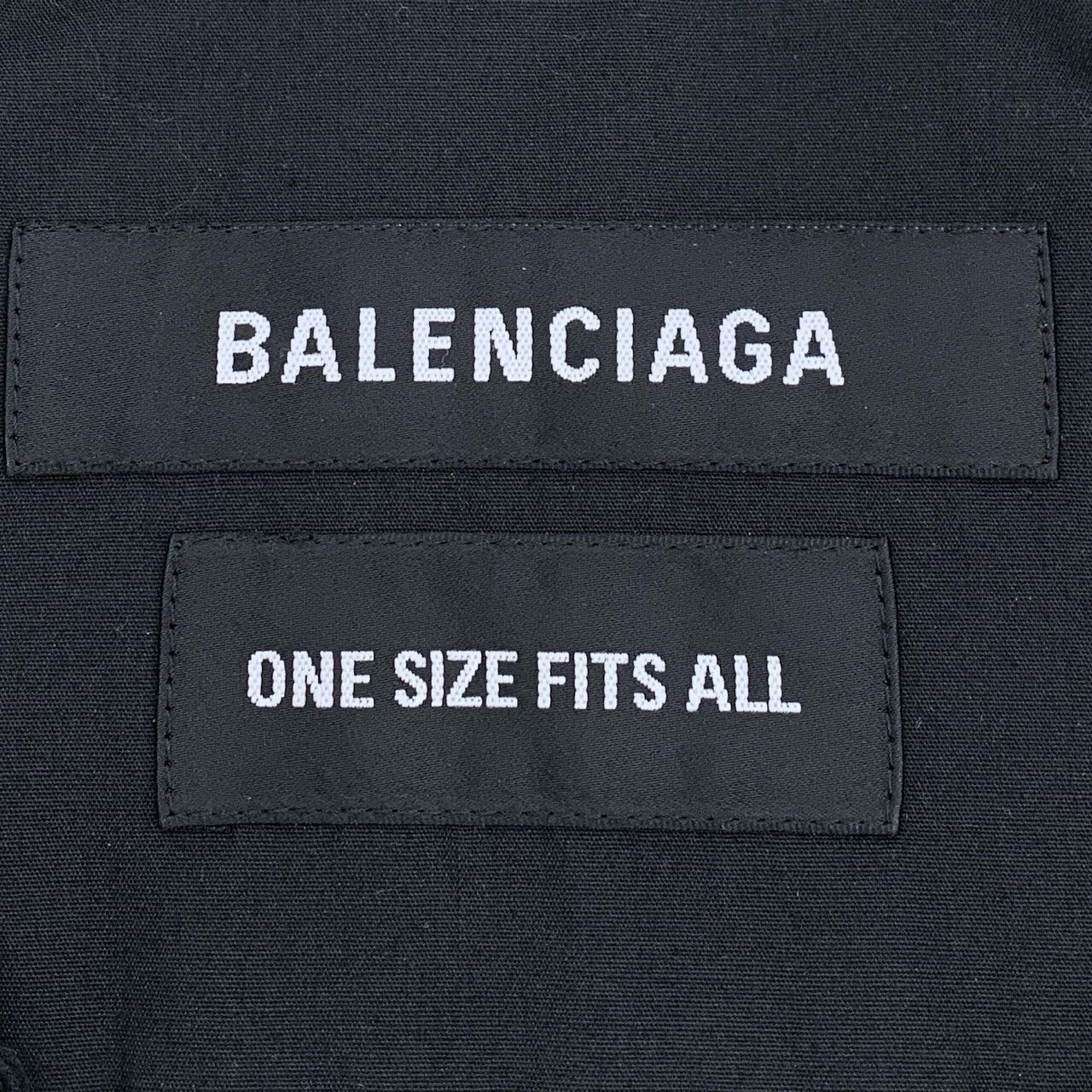 Balenciaga Balenciaga Logo Letter Embroidered Short Sleeve Shirt K26WX Size US L / EU 52-54 / 3 - 6 Thumbnail