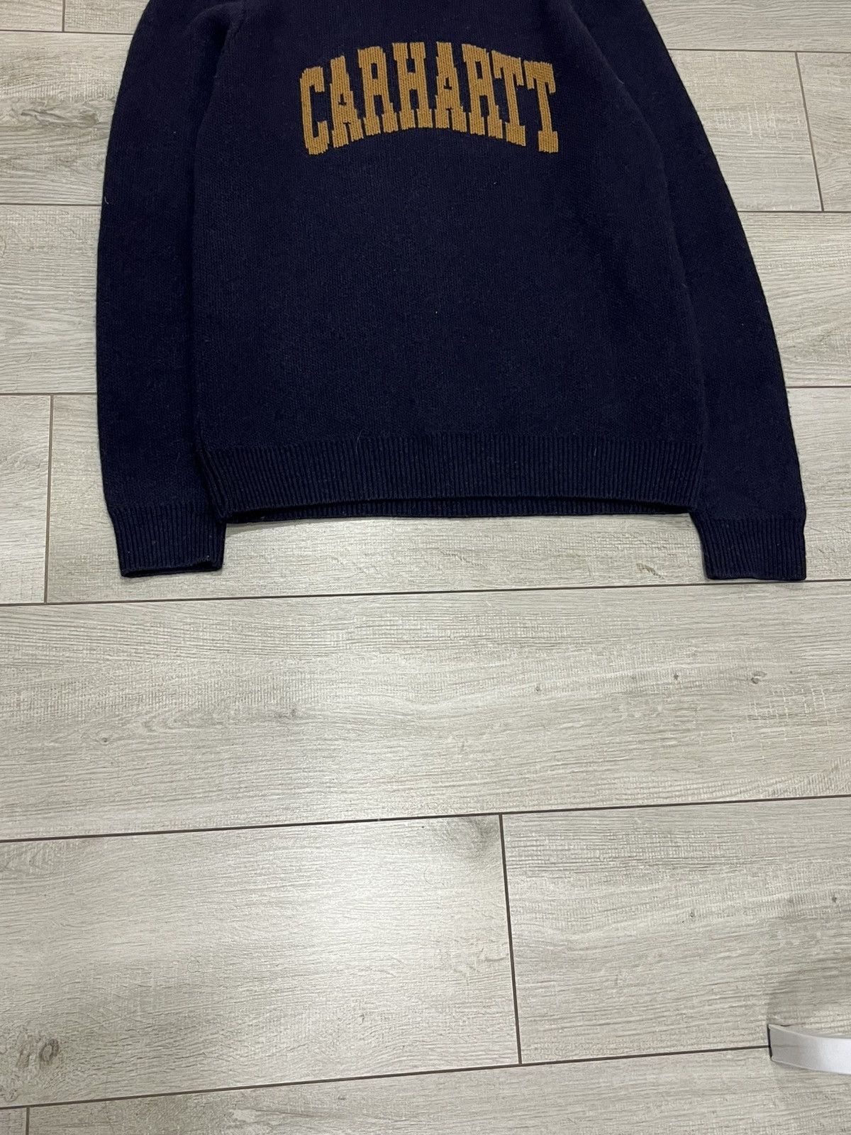 Carhartt Carhartt Big Logo Camo Knit Sweater Size US L / EU 52-54 / 3 - 3 Thumbnail