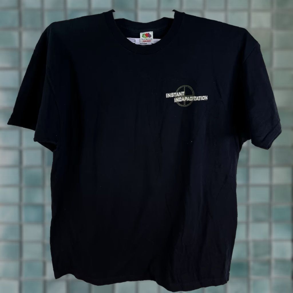 Vintage Instant Incapacitation Sniper T-Shirt TAG Mens 2XL Black Graphic Print 90s Military USA Size US XXL / EU 58 / 5 - 1 Thumbnail