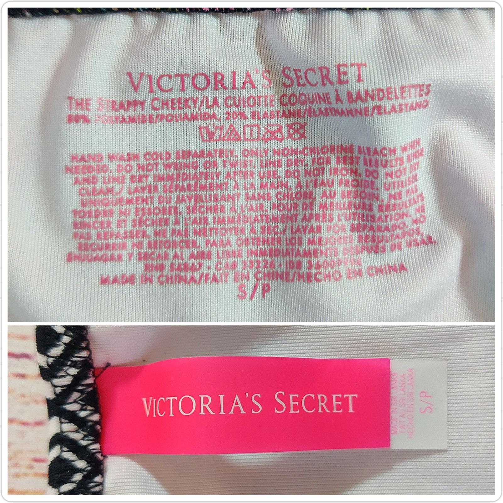 Victoria's Secret Pair of The Strappy Cheeky bikini bottoms sz S Size ONE SIZE - 12 Thumbnail