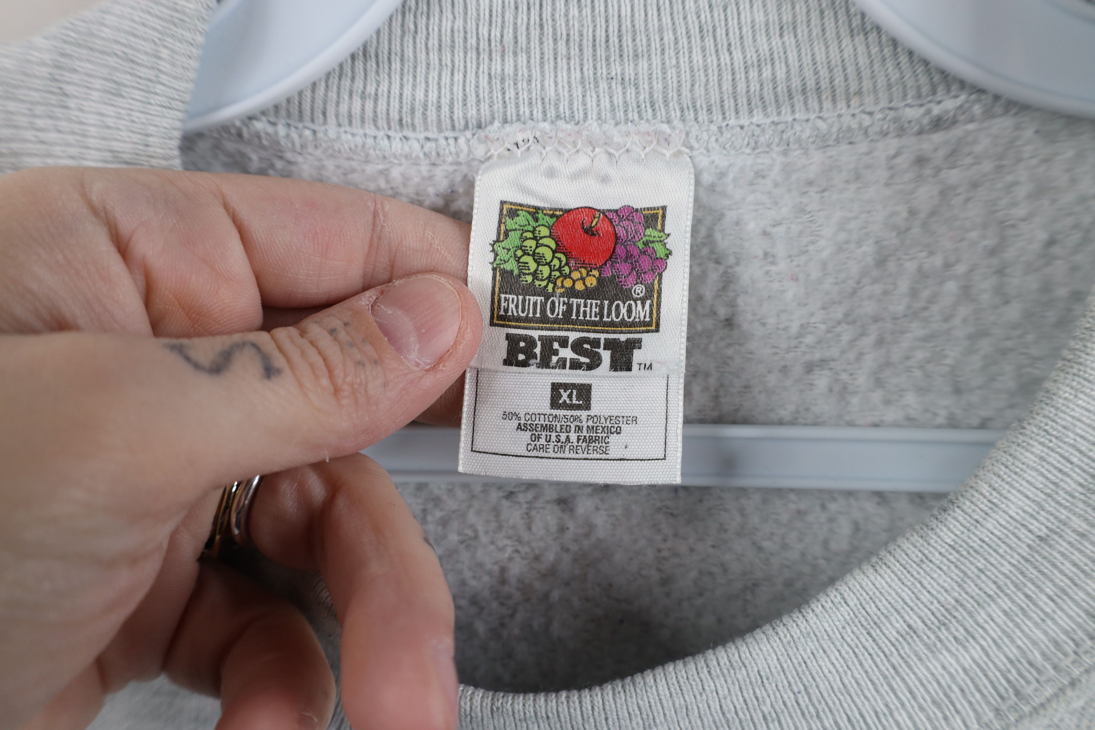 Vintage Vintage 90s Streetwear Humane Society Cat Dog Sweatshirt Size US XL / EU 56 / 4 - 11 Thumbnail