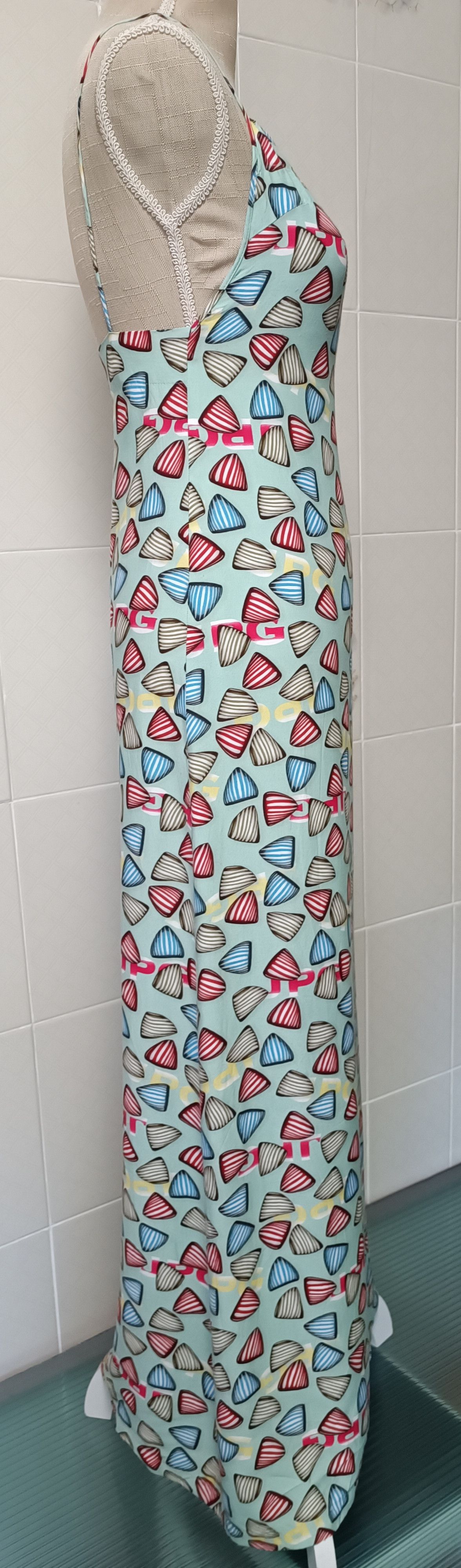 Jean Paul Gaultier SS2001 - Candies maxi dress Size XS / US 0-2 / IT 36-38 - 14 Thumbnail