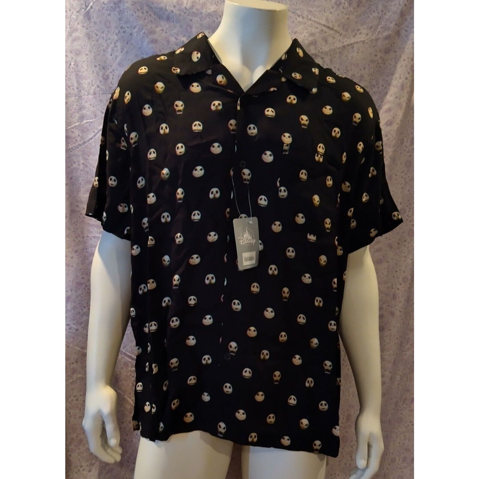 Disney NEW! Disney Nightmare Before Christmas Shirt Jack Head Poses Size US XL / EU 56 / 4 - 1 Thumbnail