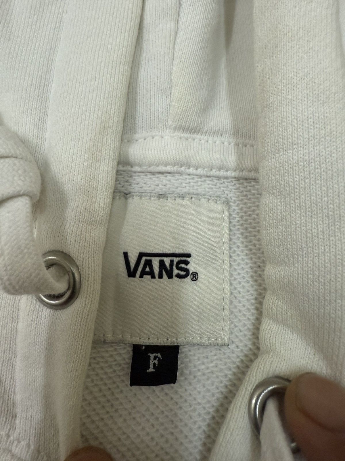 Japanese Brand Vans Of The Wall Backhit Logo Pullover Long Sweater Hoodie Size M / US 6-8 / IT 42-44 - 6 Thumbnail