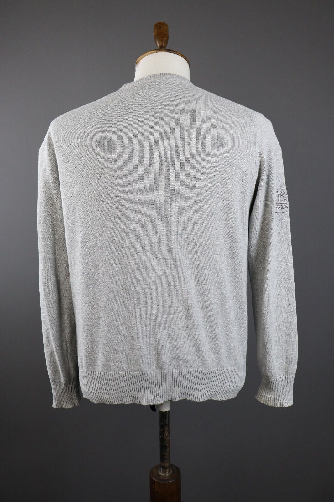 La Martina Men La Martina Buenos Aires Grey Cotton Sweater Size S Size US S / EU 44-46 / 1 - 5 Thumbnail