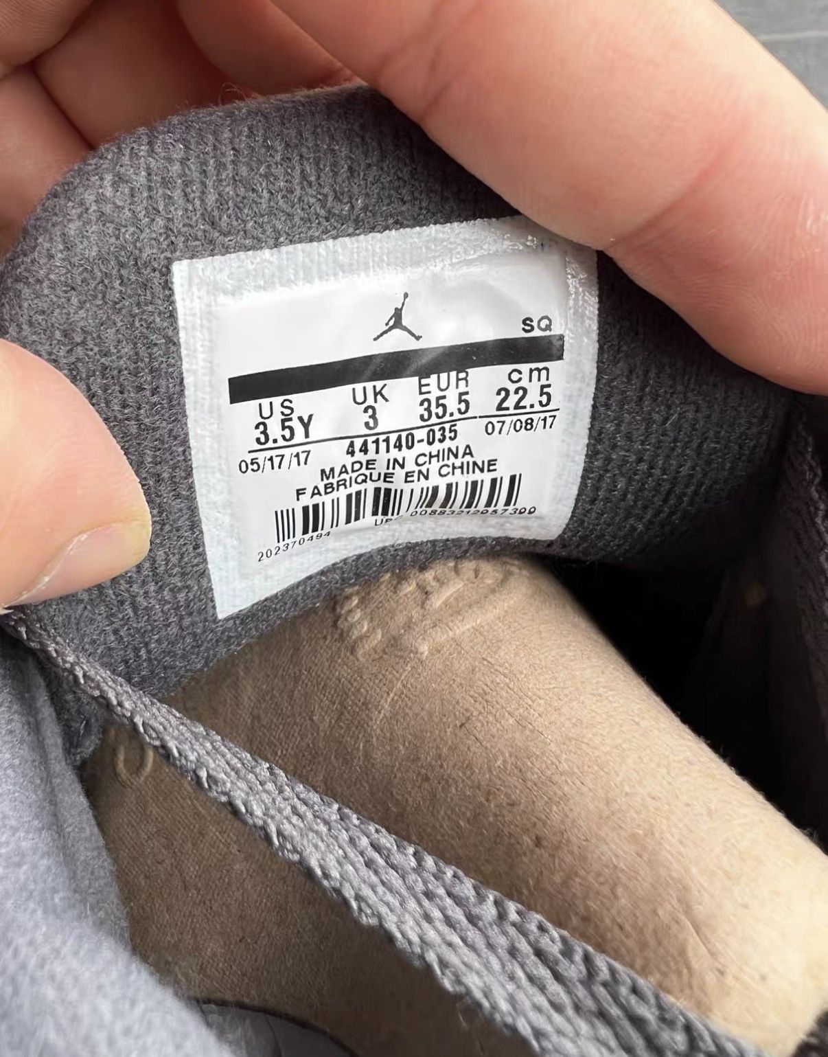 Jordan Brand Air Jordan 3 Retro Suede Grey J42 Size US 5.5 / IT 35.5 - 7 Thumbnail