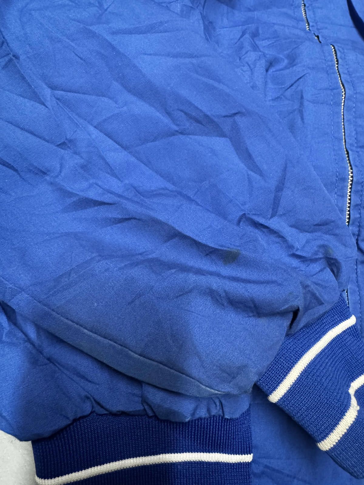 Designer Vintage King Louie Blue Bomber Jacket Size US L / EU 52-54 / 3 - 3 Thumbnail