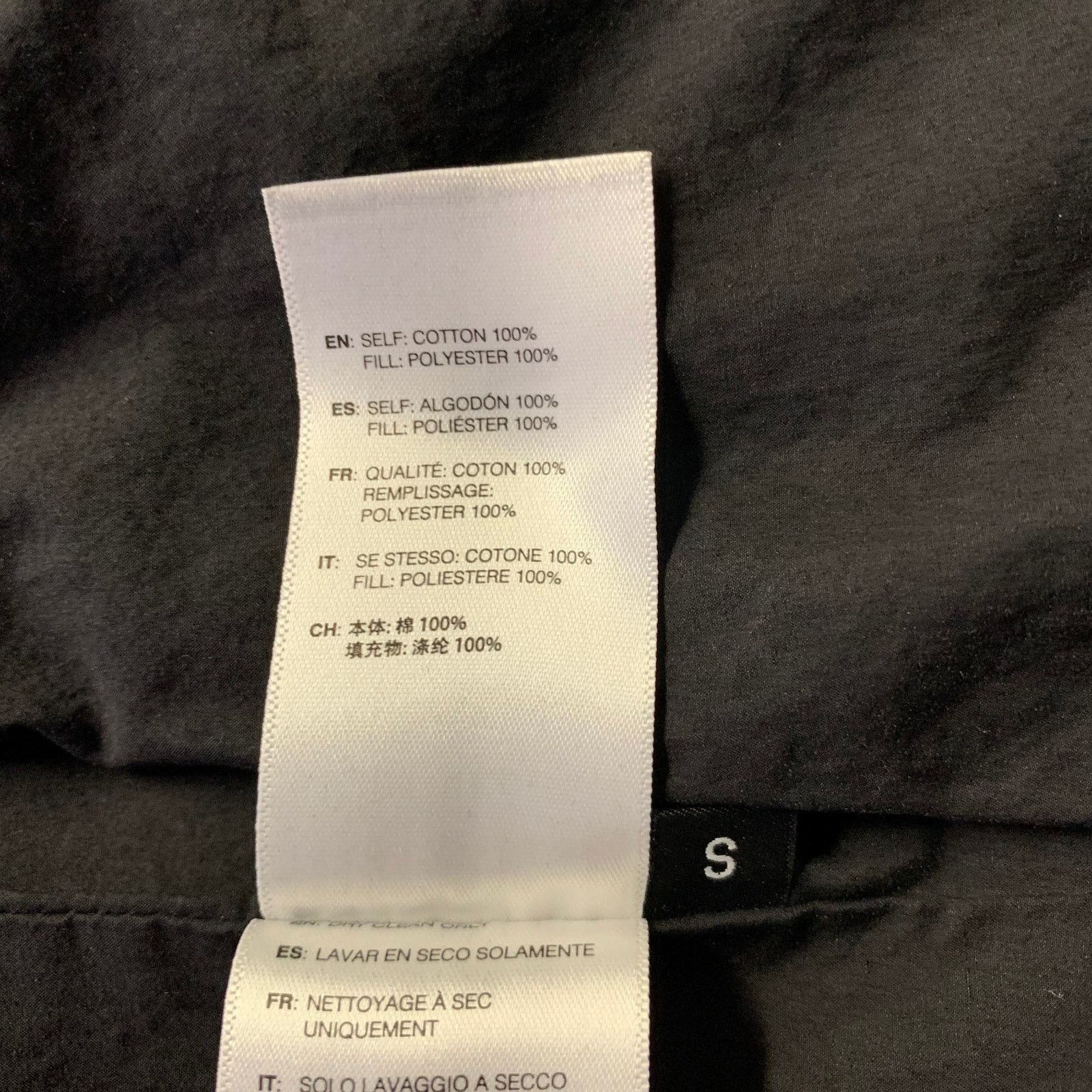 John Elliott JOHN ELLIOTT Size S Black Cotton Shirt Jacket Size US S / EU 44-46 / 1 - 7 Thumbnail