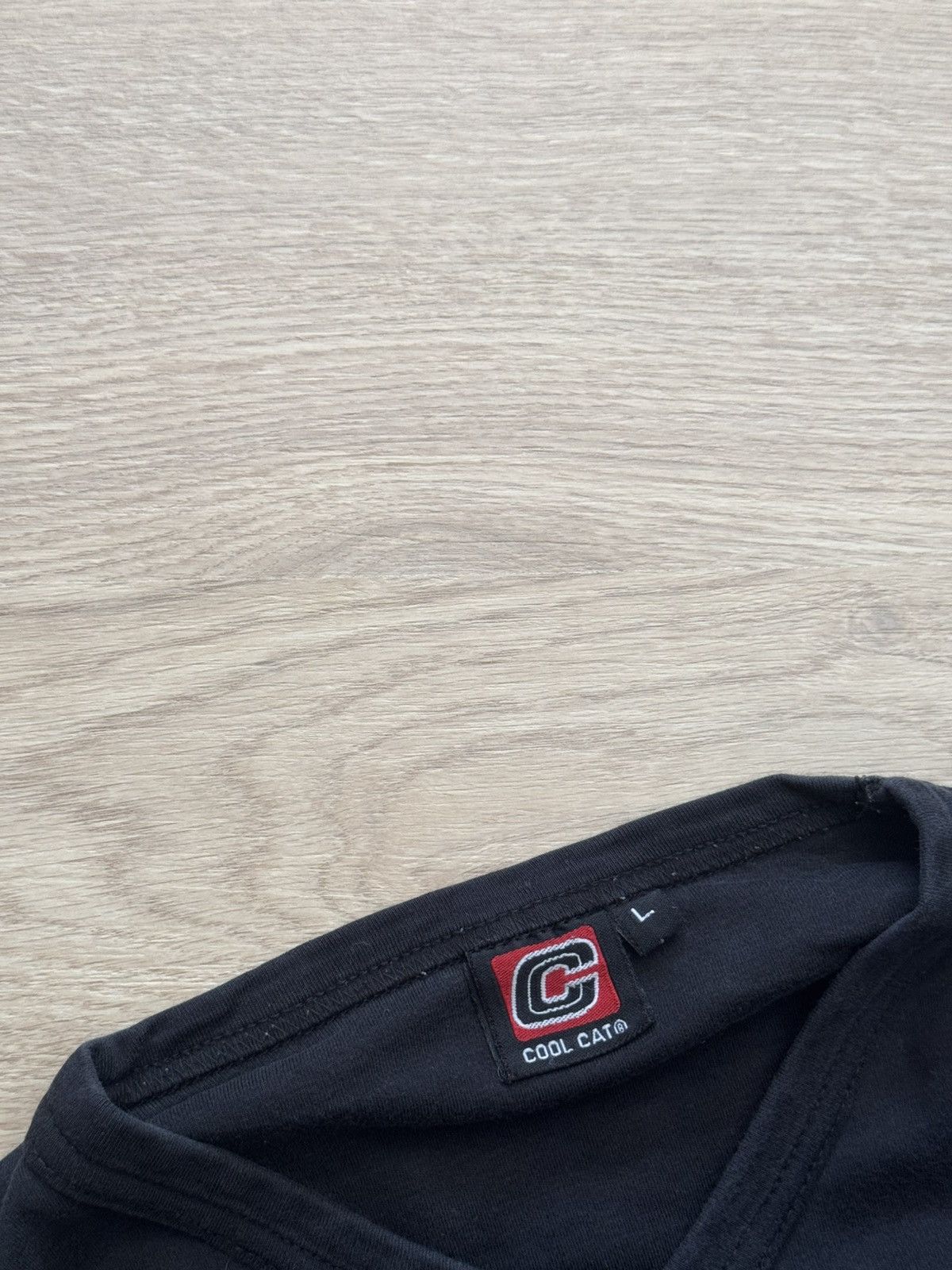 Vintage Vintage Cool Cat 00’s y2k Avant Garde Japanese Long Sleeve Size L / US 10 / IT 46 - 4 Thumbnail