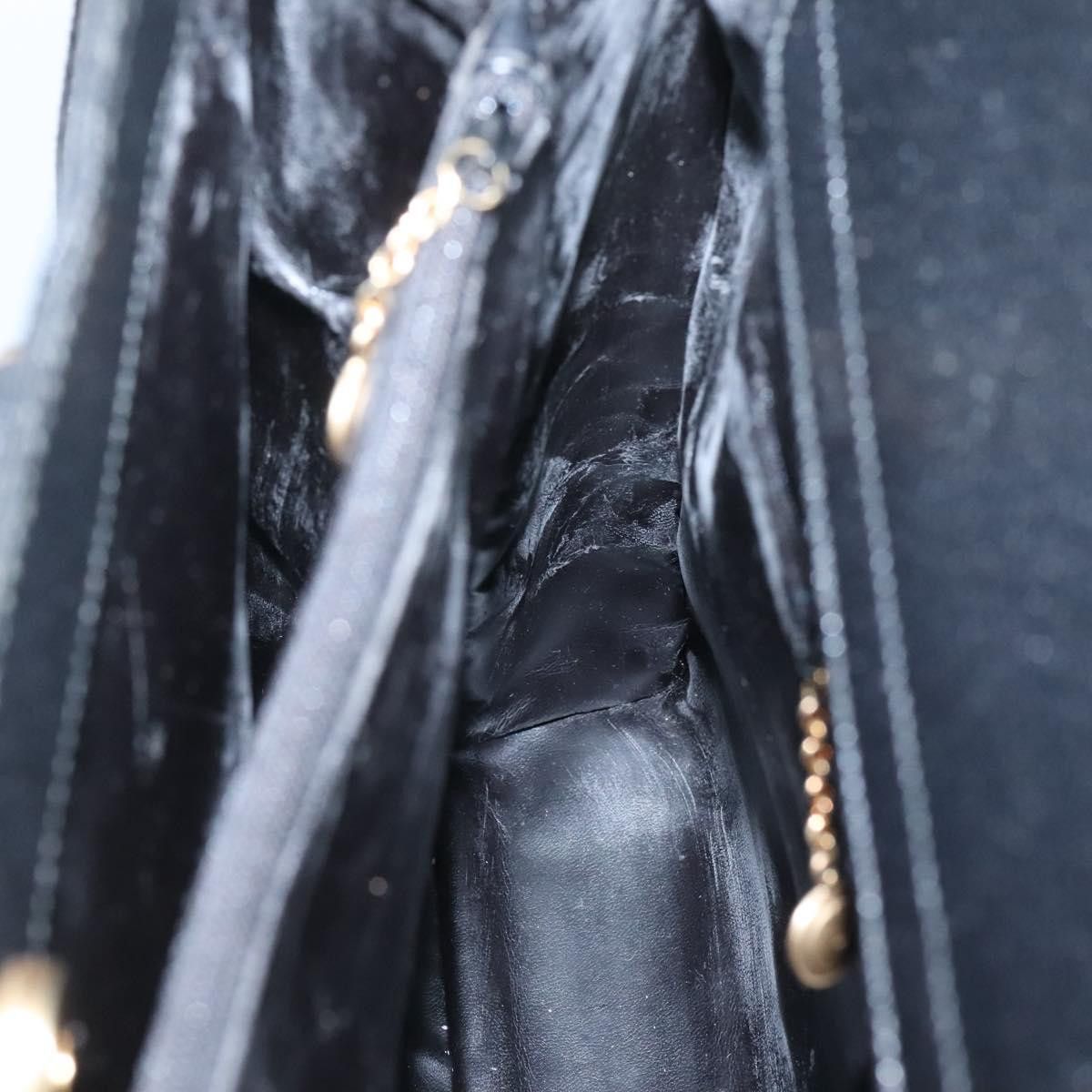Gucci GUCCI Bamboo Hand Bag Leather Black Gold 002 1186 002 1186 Size ONE SIZE - 18 Thumbnail
