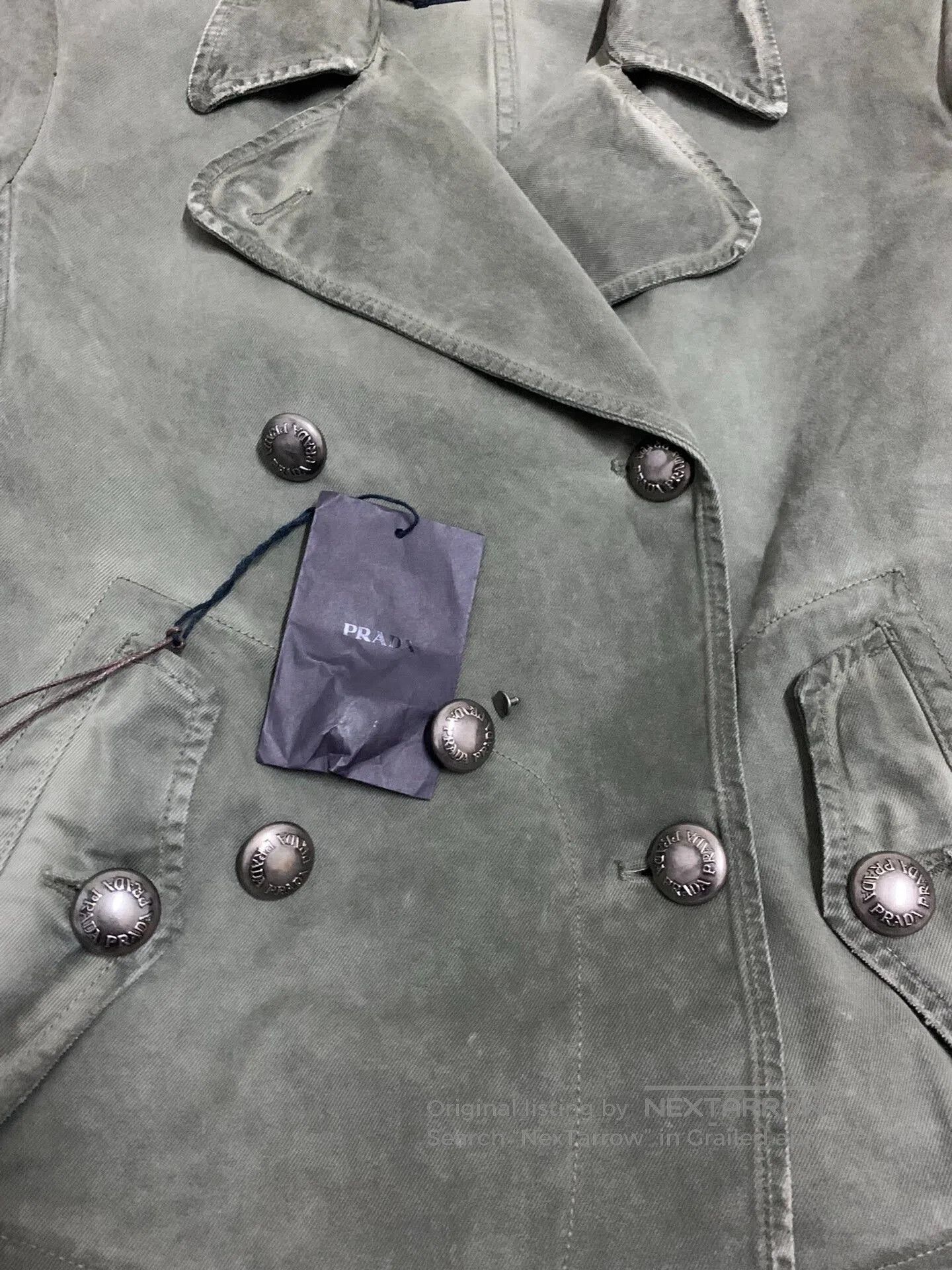 Prada Prada SS11 Oil Stain Jacket. Size US XXS / EU 40 - 5 Thumbnail