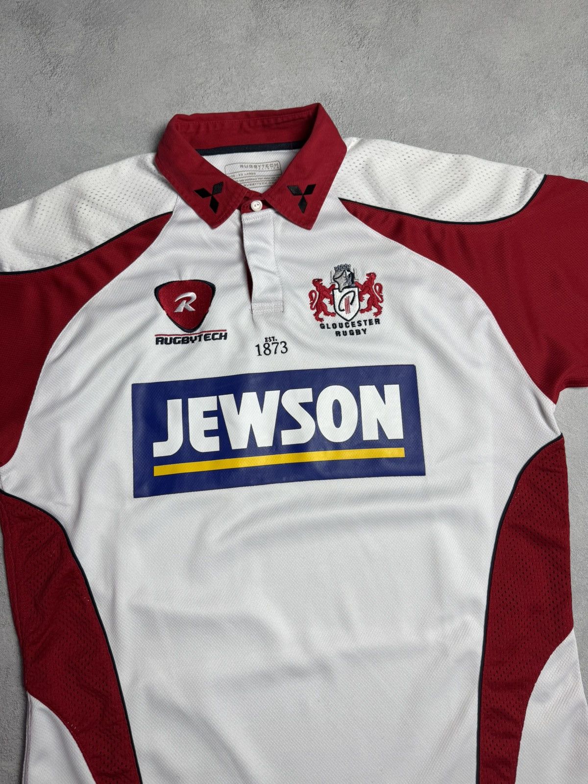 Other Gloucester 2007 2008 Away Rugby Shirt Jersey Rugbytech Size US XXL / EU 58 / 5 - 3 Thumbnail