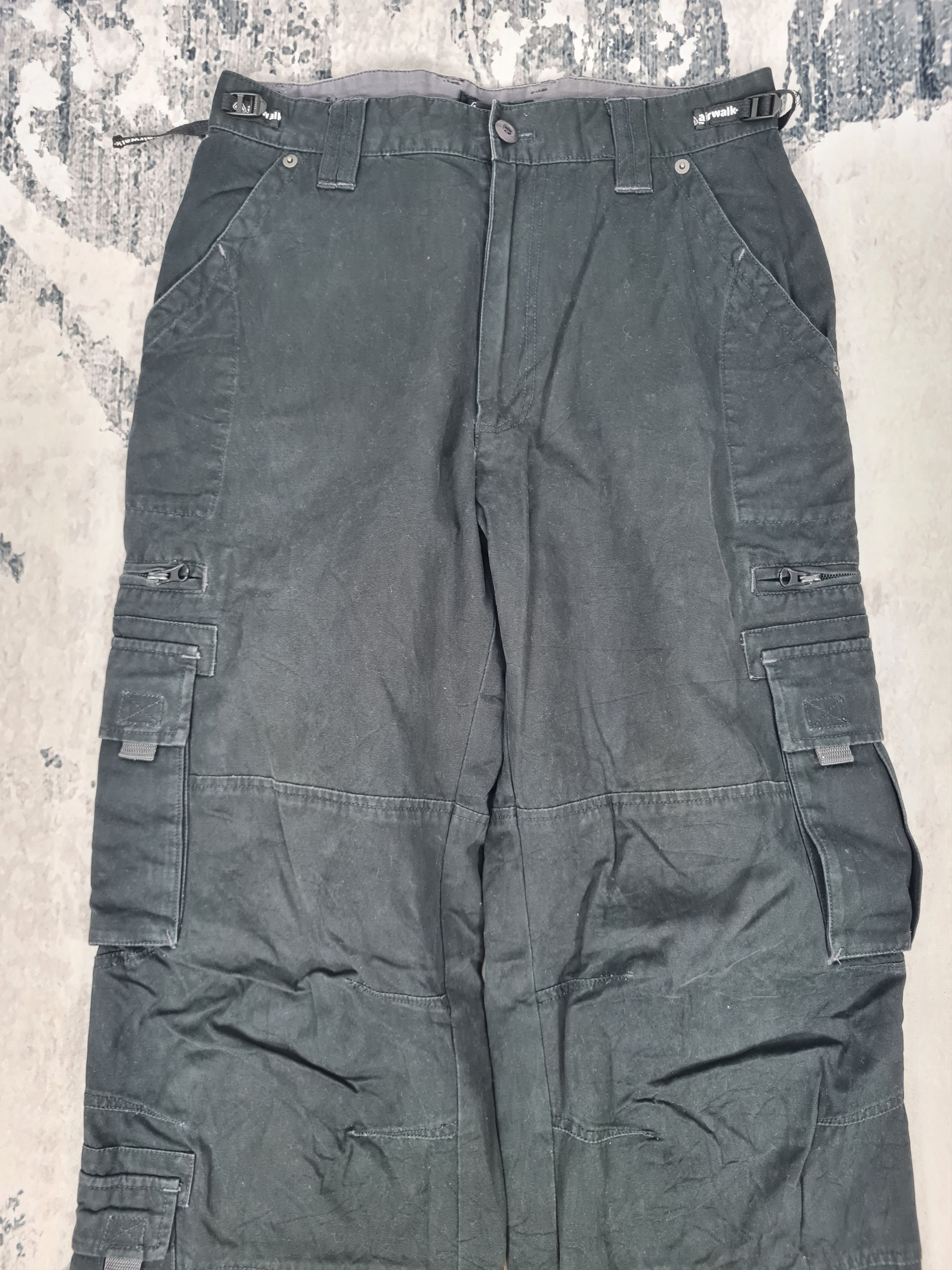 Airwalk Vtg AIRWALK Skaters Skate Tactical Cargo Pants 28x34 JB0215 Size US 28 / EU 44 - 4 Thumbnail