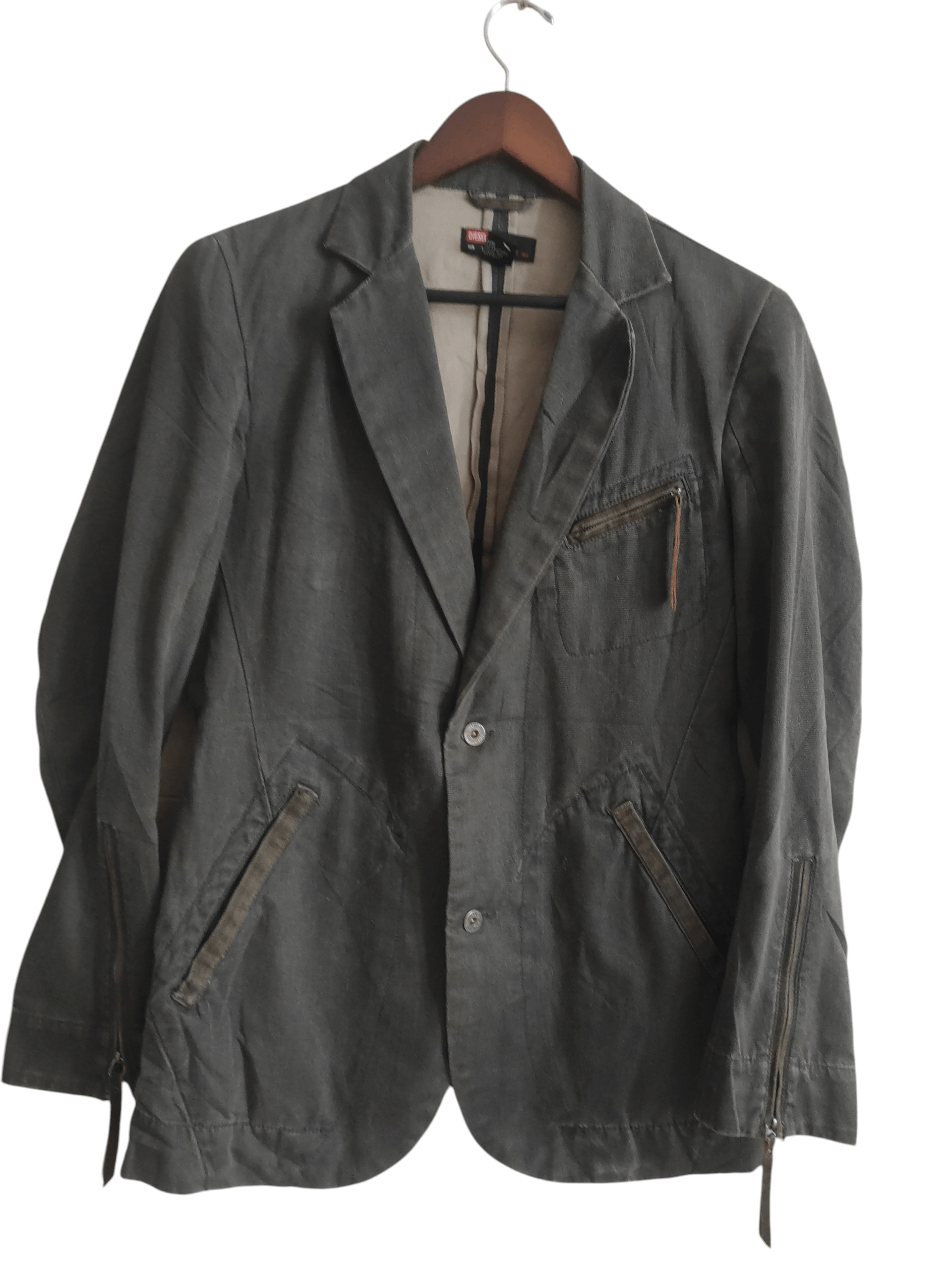 Diesel Diesel Space Sky Hub Canvas Blazer Jacket Men’s Small VTG Size US S / EU 44-46 / 1 - 2 Thumbnail
