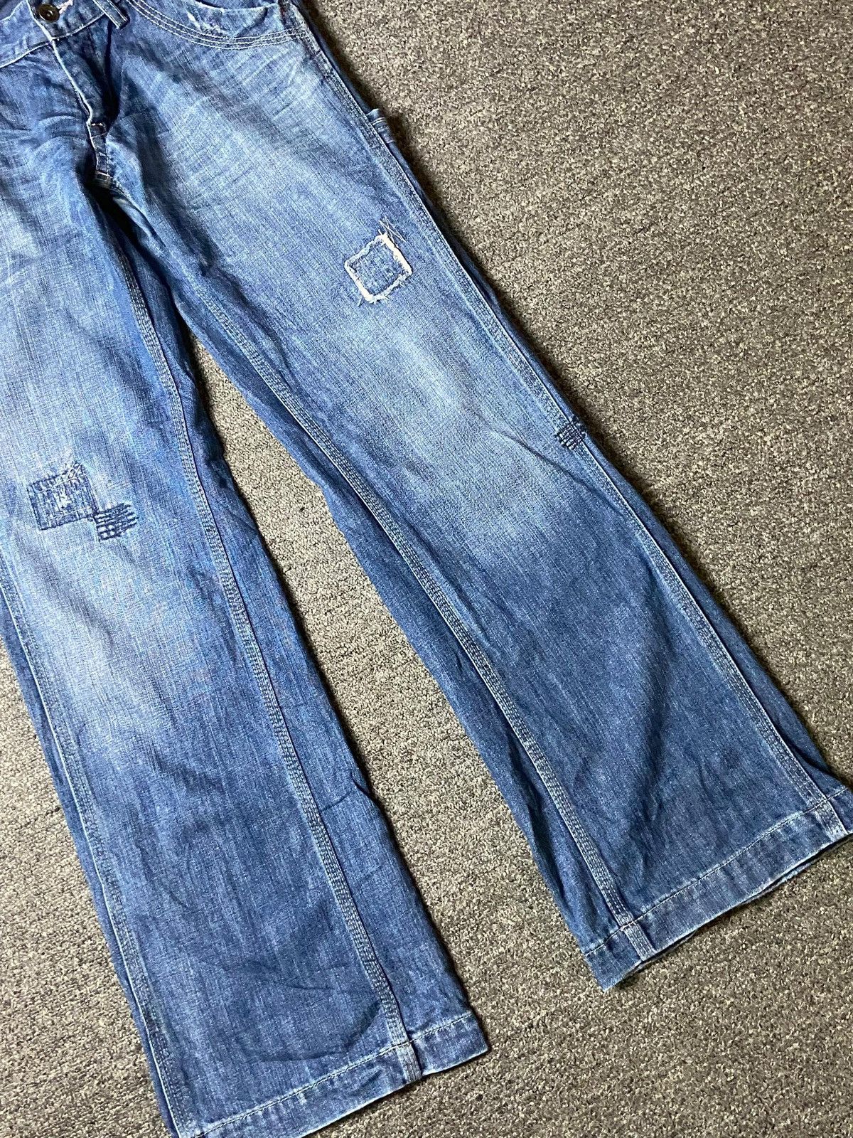 Japanese Brand × Jean × Vintage RELAY STATION Brand Loose Fit Cut Denim Jeans (128) Size US 30 / EU 46 - 9 Thumbnail