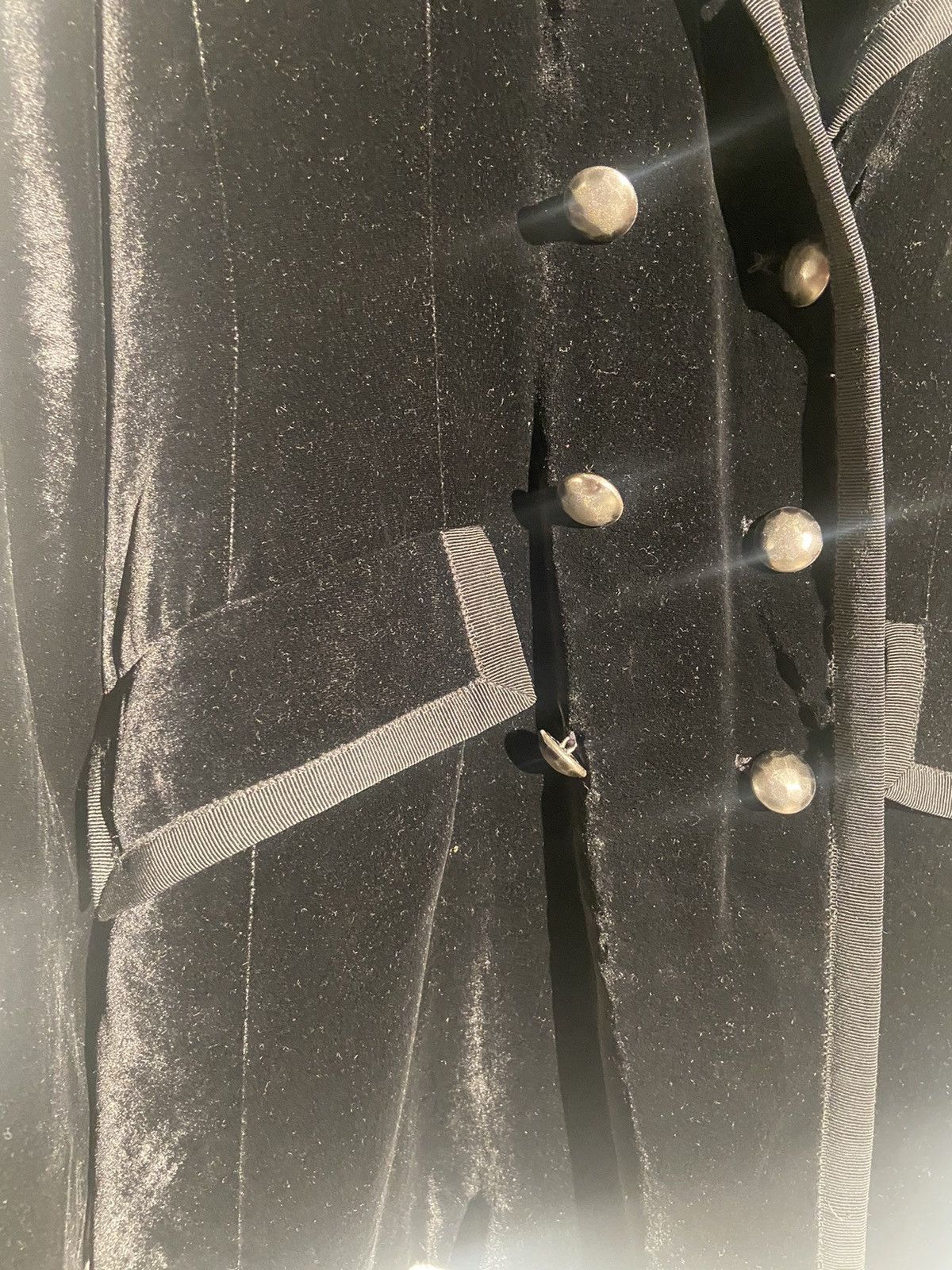 Giorgio Armani Armani vintage velvet blazer Size 34R - 4 Thumbnail
