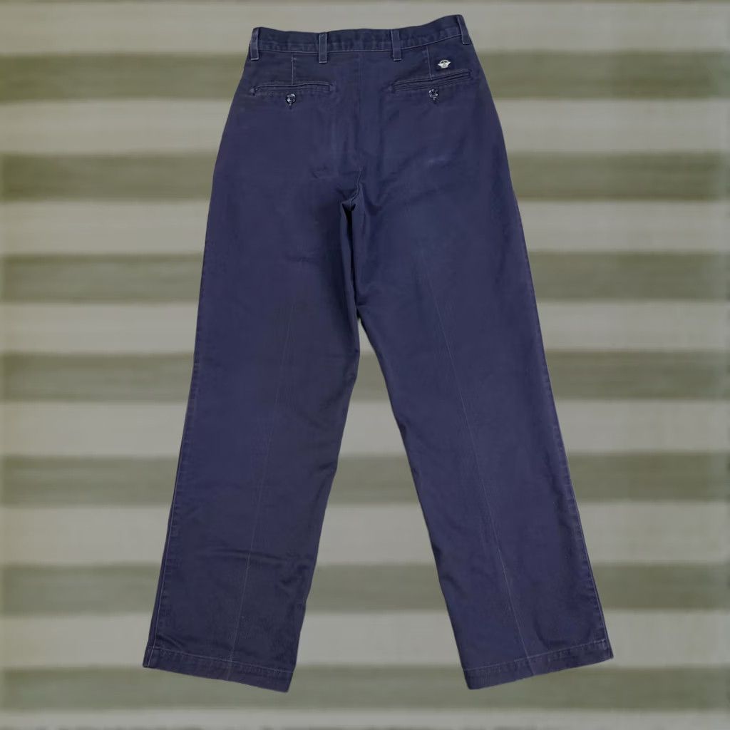 Dockers VINTAGE DOCKERS Mens Pants Chinos 90s Blue Twill Cotton