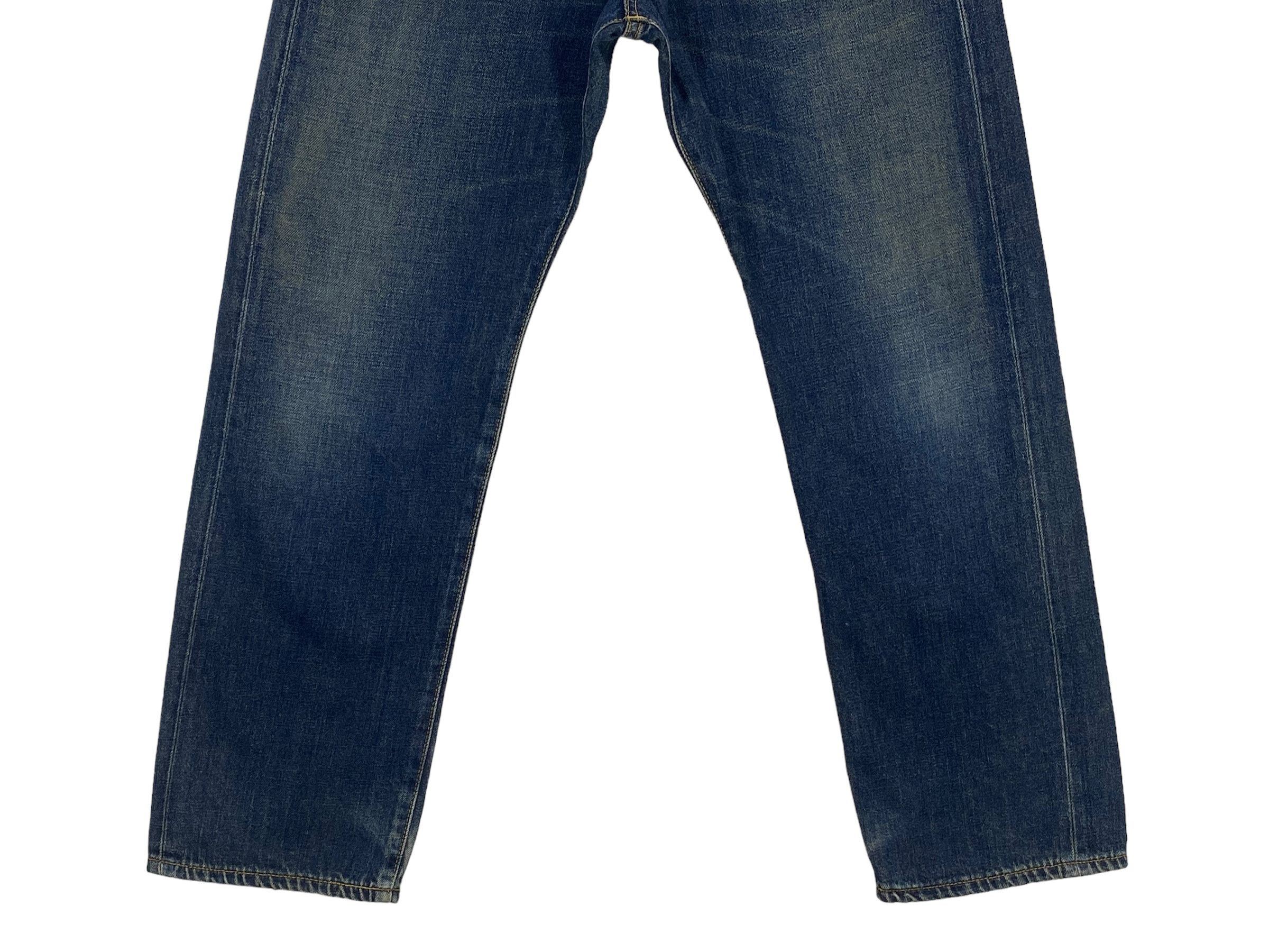 Edwin × Vintage Edwin Selvedge Denim Jeans Distressed Selvedge Pants Japan Size US 29 - 4 Thumbnail