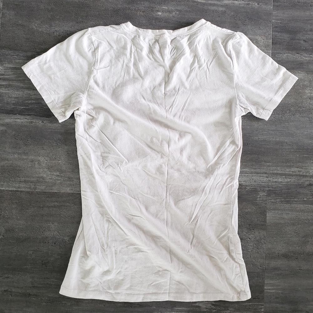 Designer White Black Killin' It All Day Short Sleeve Size M / US 6-8 / IT 42-44 - 2 Thumbnail