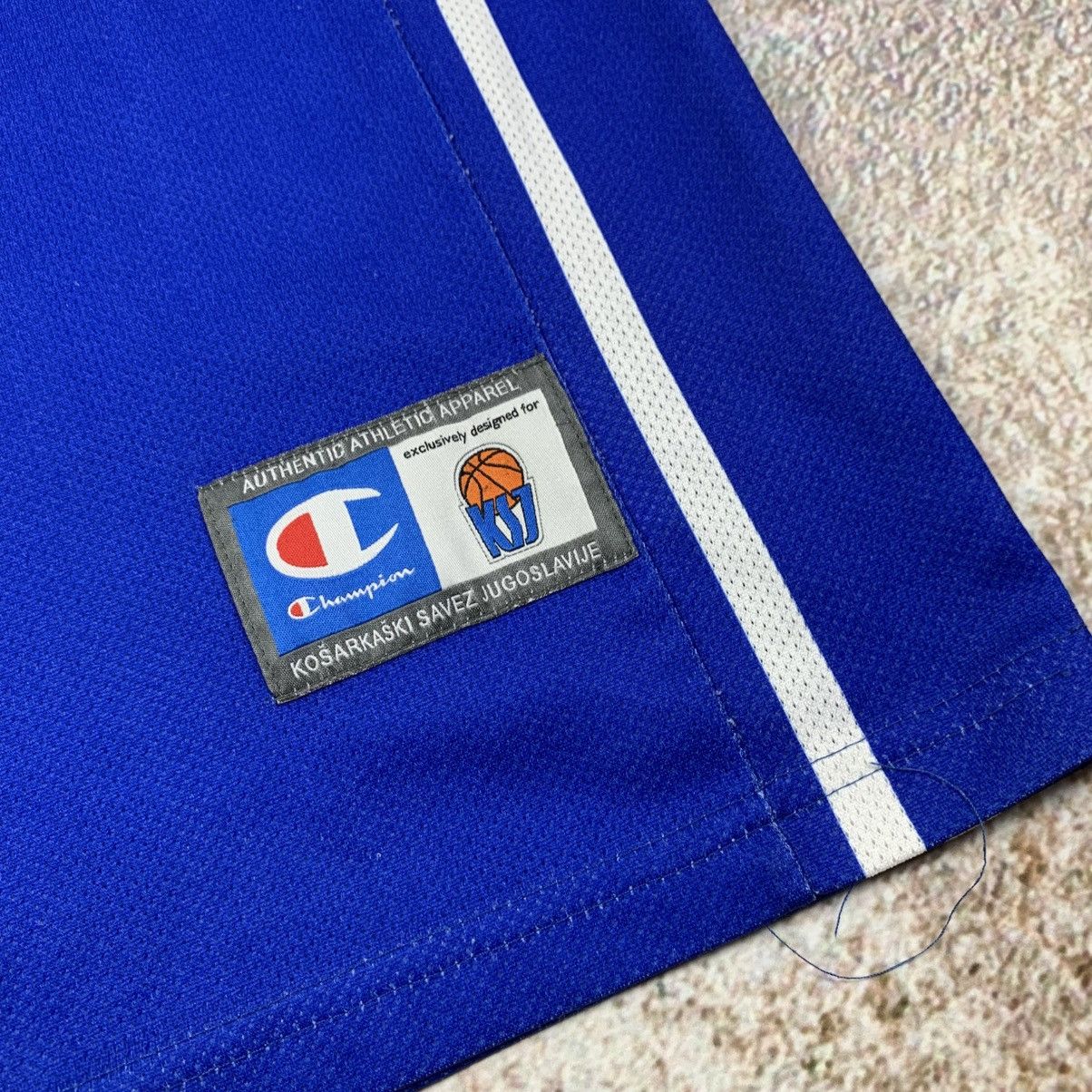 Champion 90’s Yugoslavia Jaric Yugoslavija Champion Basketball Jersey Size US XL / EU 56 / 4 - 2 Thumbnail