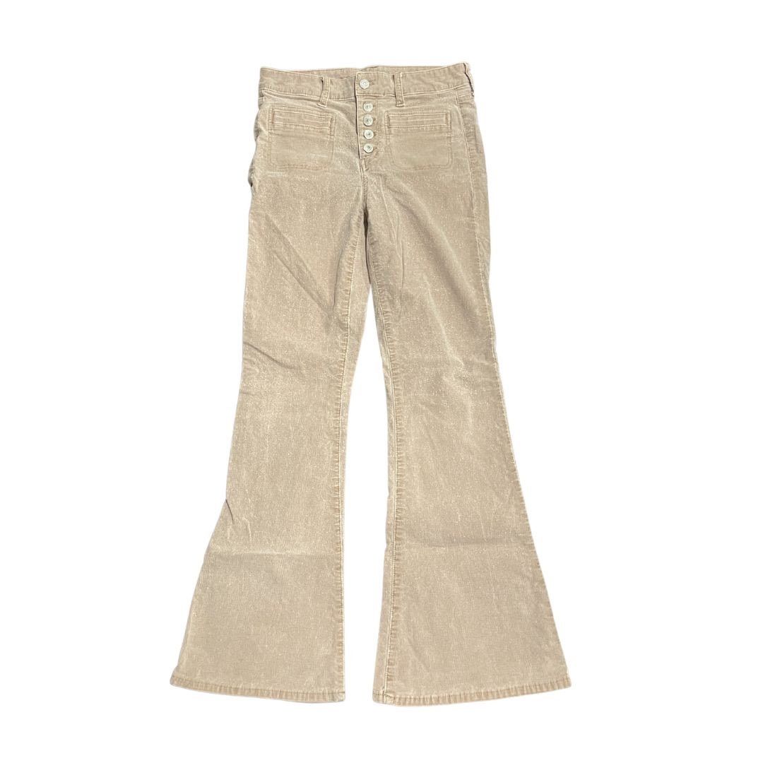 American Eagle Outfitters Stretch Corduroy Super High Waisted Flare Pants Y2K 90 Retro Size 27" / US 4 / IT 40 - 1 Thumbnail