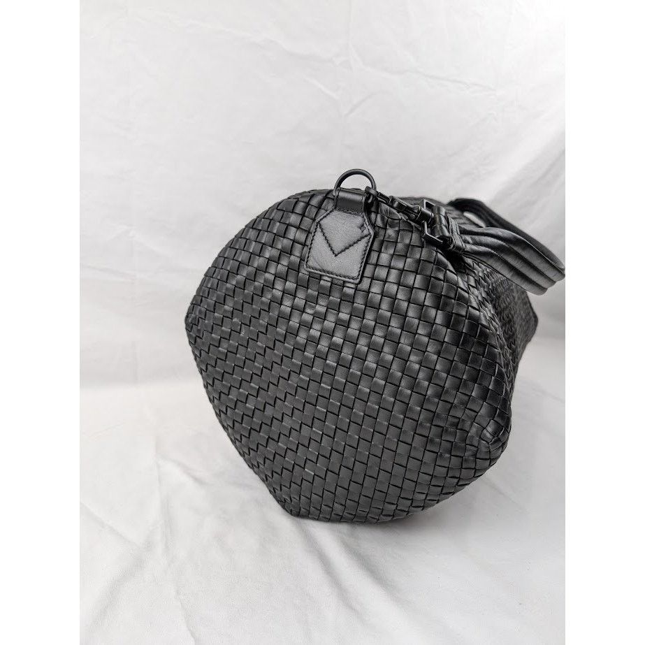 Bottega Veneta o1rshd1 Size: OS / Intrecciato Duffle Bag in Black Size ONE SIZE - 11 Thumbnail