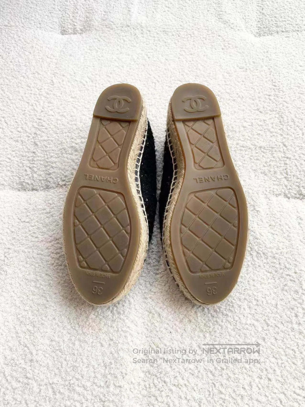 Chanel Chanel Knitted fisherman's shoes| Size US 5.5 / IT 35.5 - 7 Thumbnail