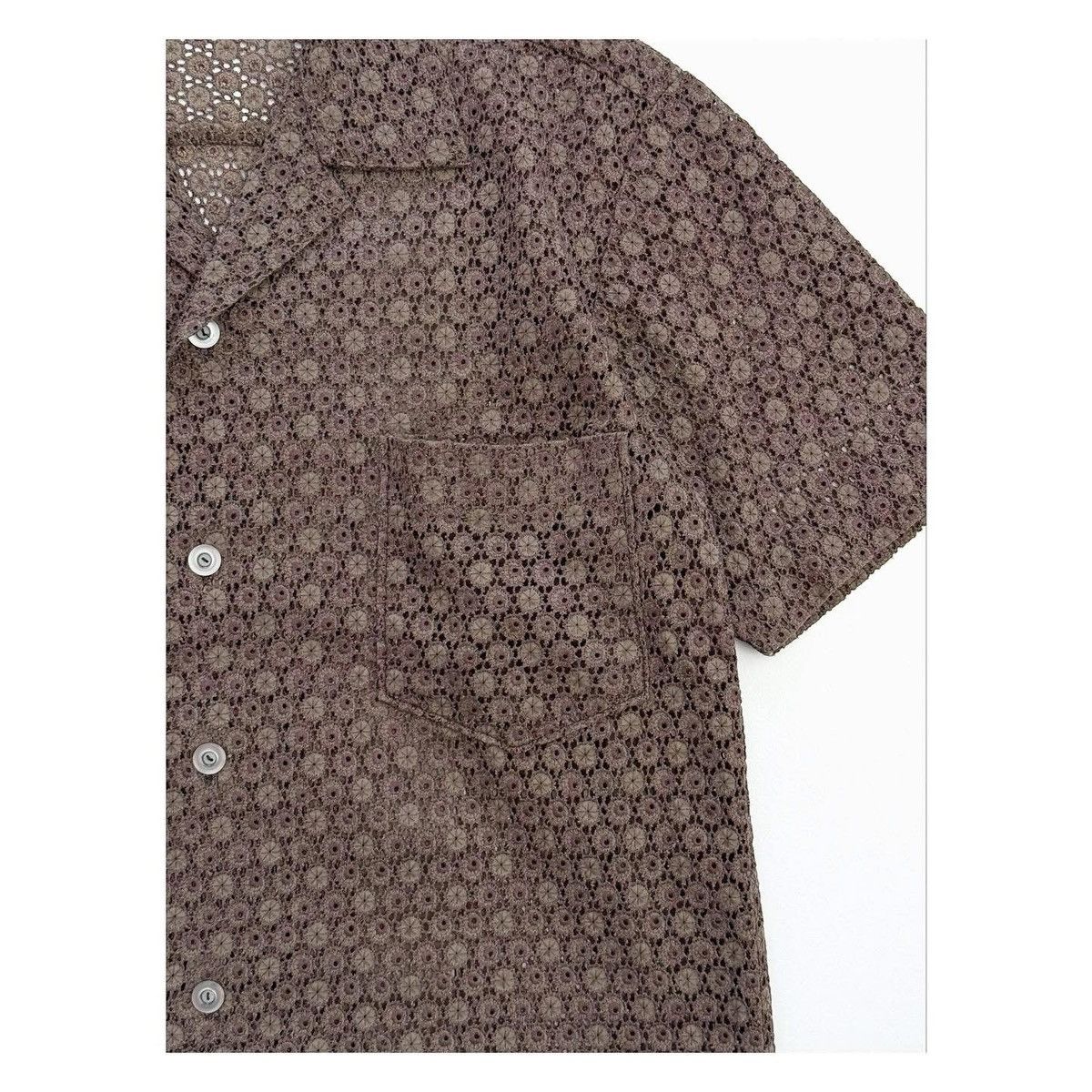 Handmade × Vintage Vintage Lace Two-Pocket Shirt Size US M / EU 48-50 / 2 - 4 Thumbnail