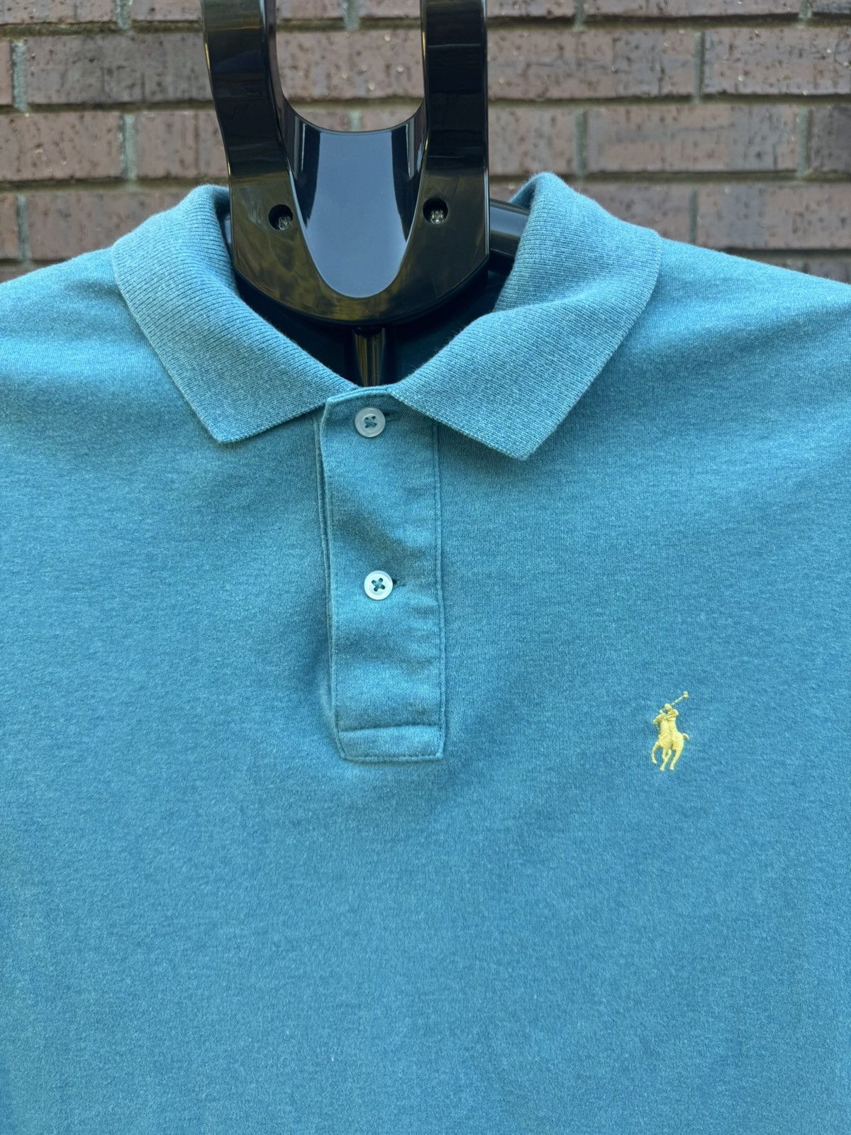 Polo Ralph Lauren Polo Ralph Lauren Mens Size Small Polo Shirt Teal Turquoise Size US S / EU 44-46 / 1 - 5 Thumbnail