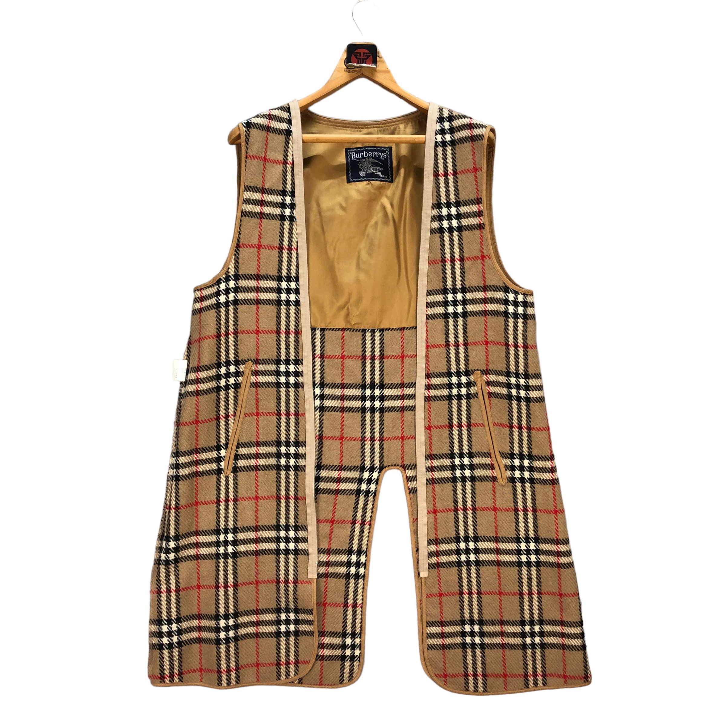 Burberry VINTAGE BURBERRY NOVA CHECK INNER JACKET #7393-142 Size US L / EU 52-54 / 3 - 1 Thumbnail