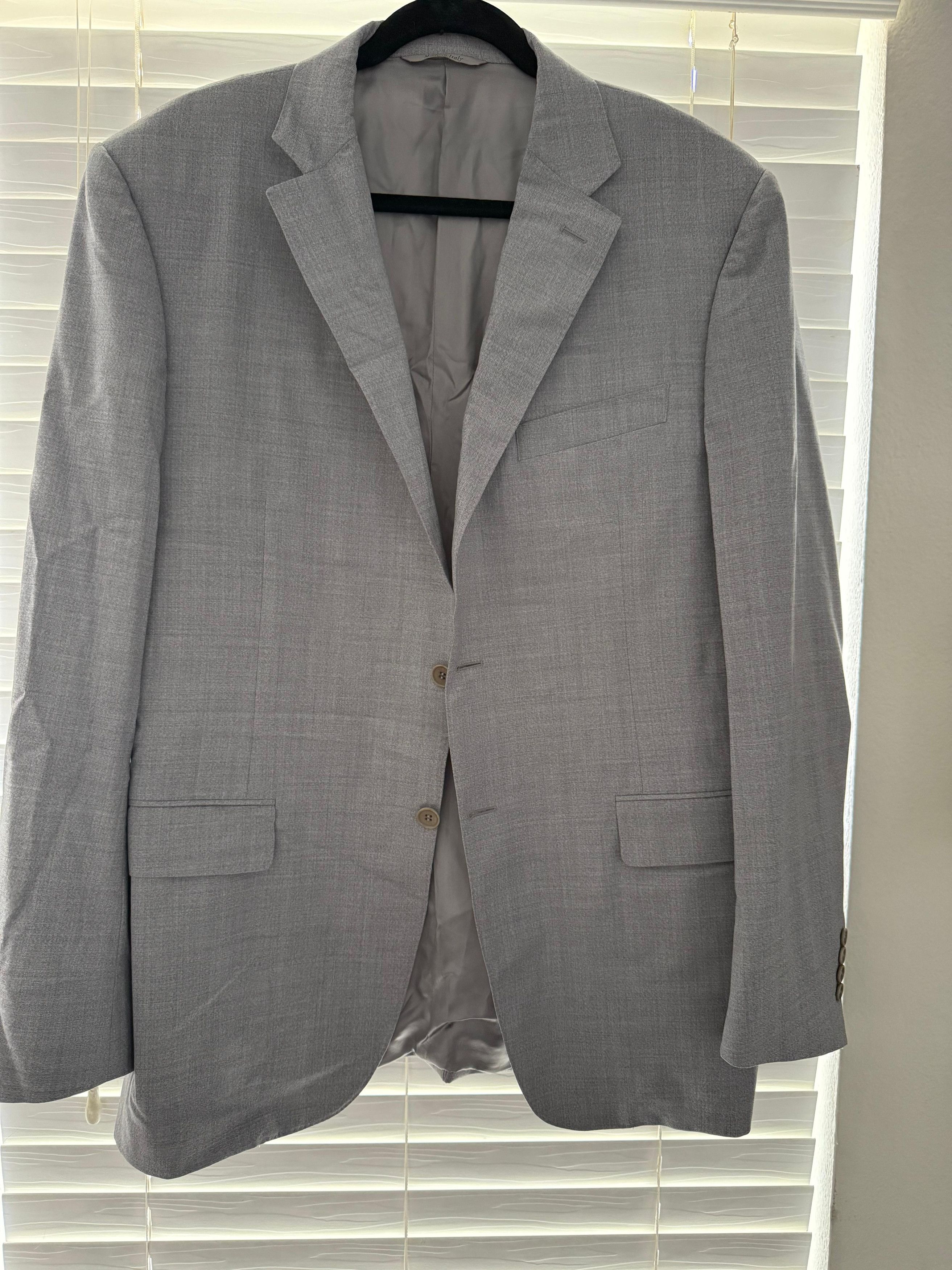 Canali Canali Italian Wool Suit Jacket Blazer - 54 Drop 7 / 44R Size 44R - 14 Thumbnail