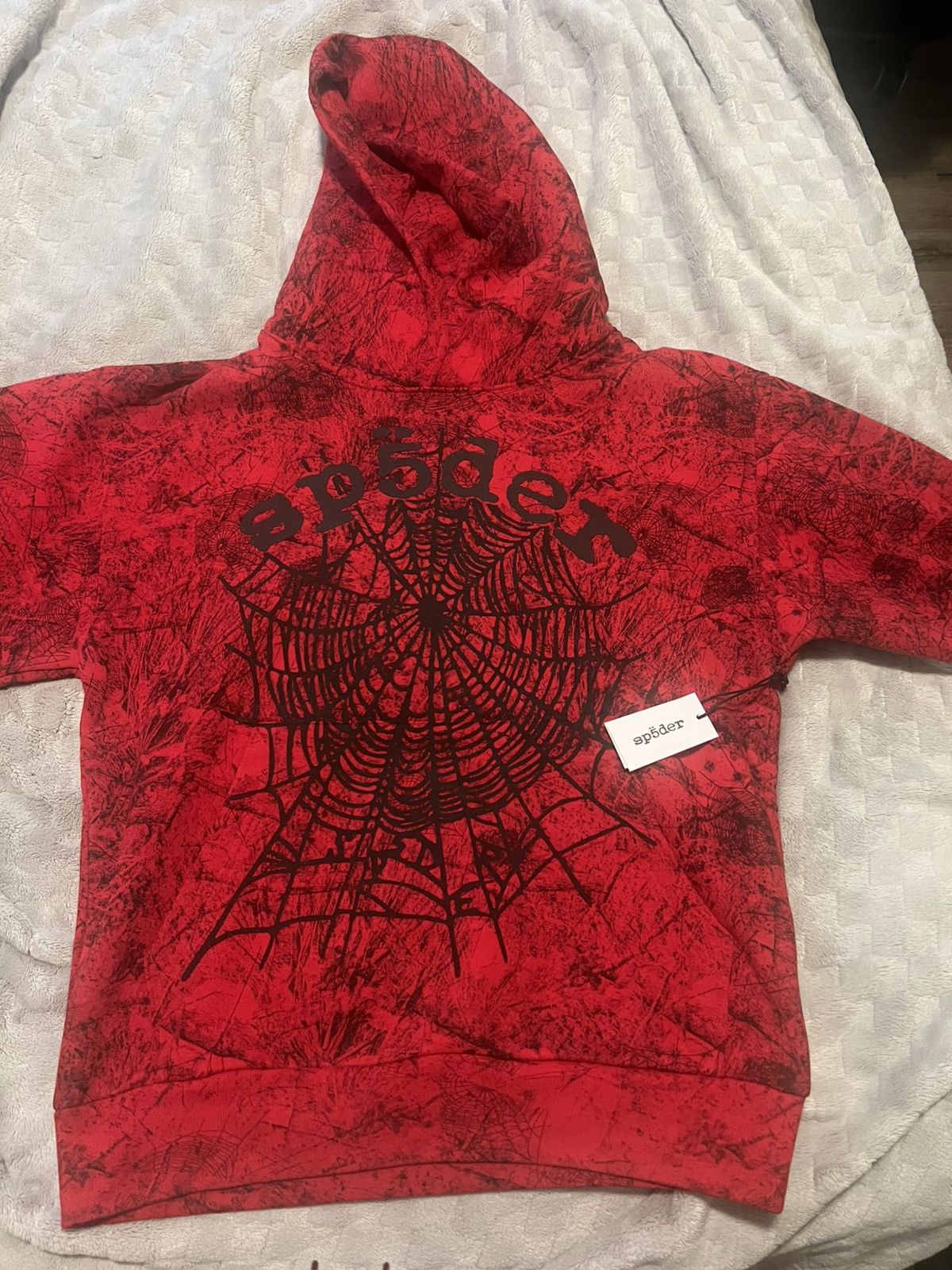 Sp5der × Young Thug SPIDER WORLDWIDE OG TREE CAMO HOODIE Size US M / EU 48-50 / 2 - 2 Thumbnail