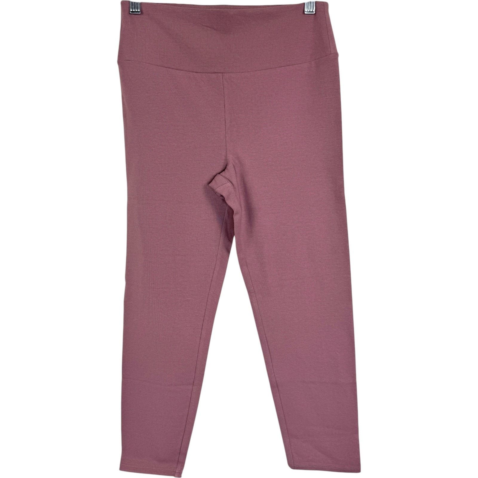 Other zuda Regular Basic Redefined Crop Legging Burgundy Rose XS Size 24" / US 00 / IT 34 - 1 Thumbnail