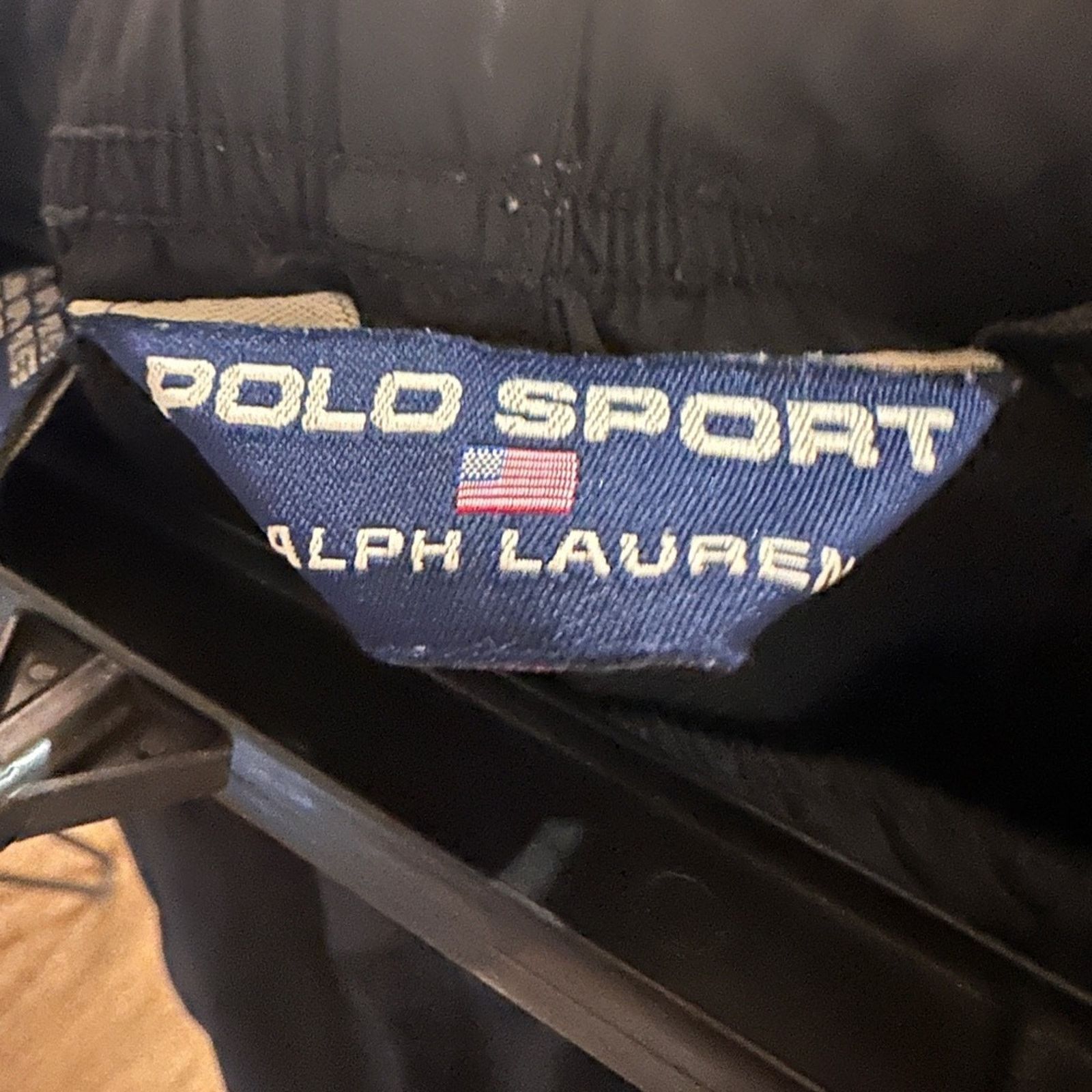 Polo Ralph Lauren 🍷Polo Ralph Lauren Sport black nylon pants size medium Size 31" - 5 Thumbnail