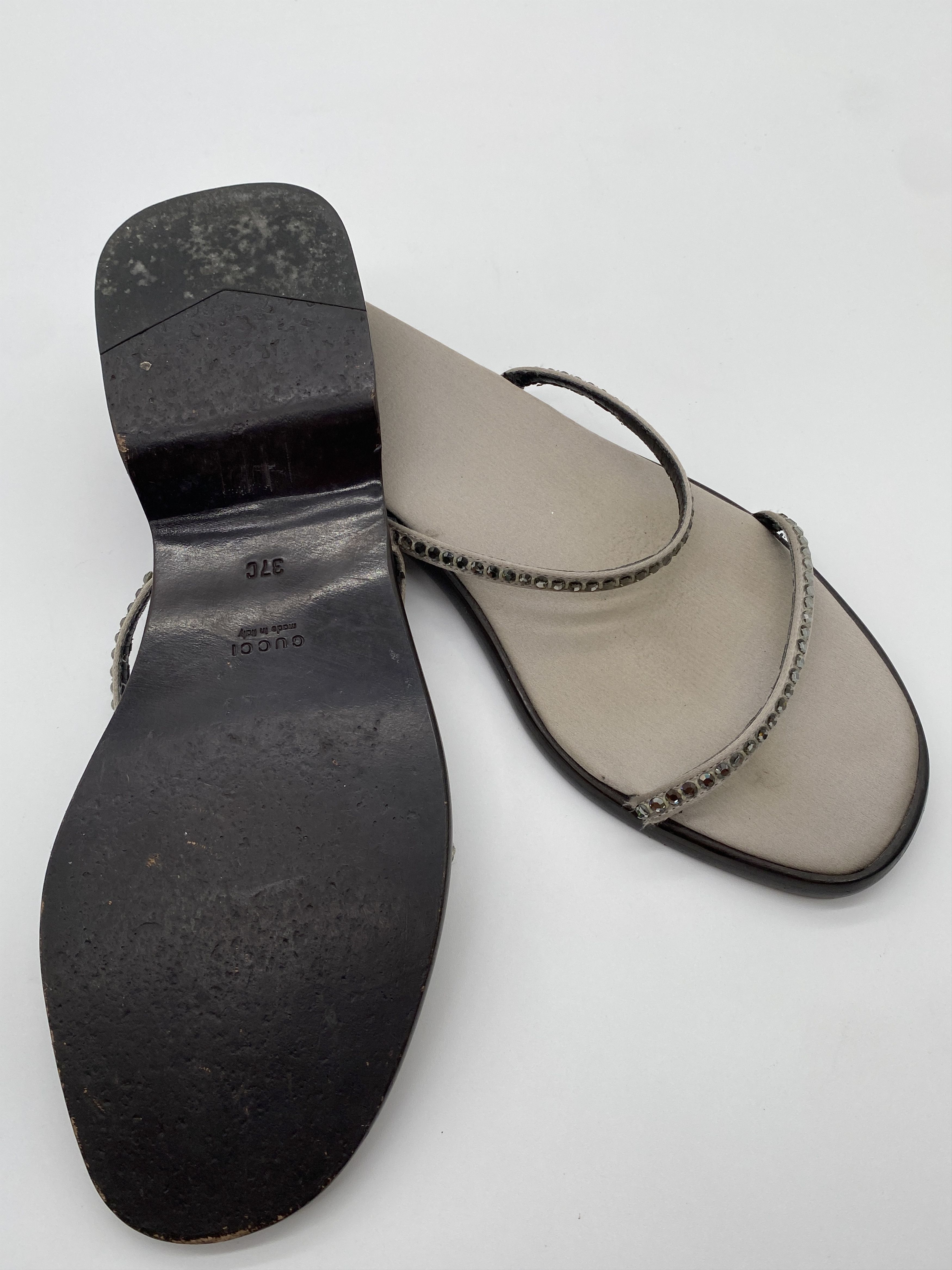 Gucci Tom Ford Sandals Size US 7 / IT 37 - 10 Thumbnail