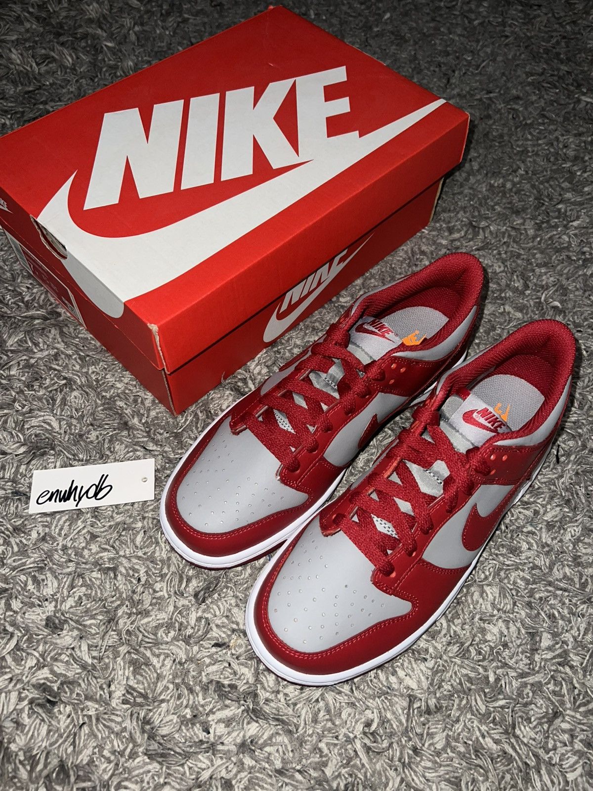 Nike Nike Dunk Low GS - “UNLV (2021)” Size US 7 / EU 40 - 1 Thumbnail