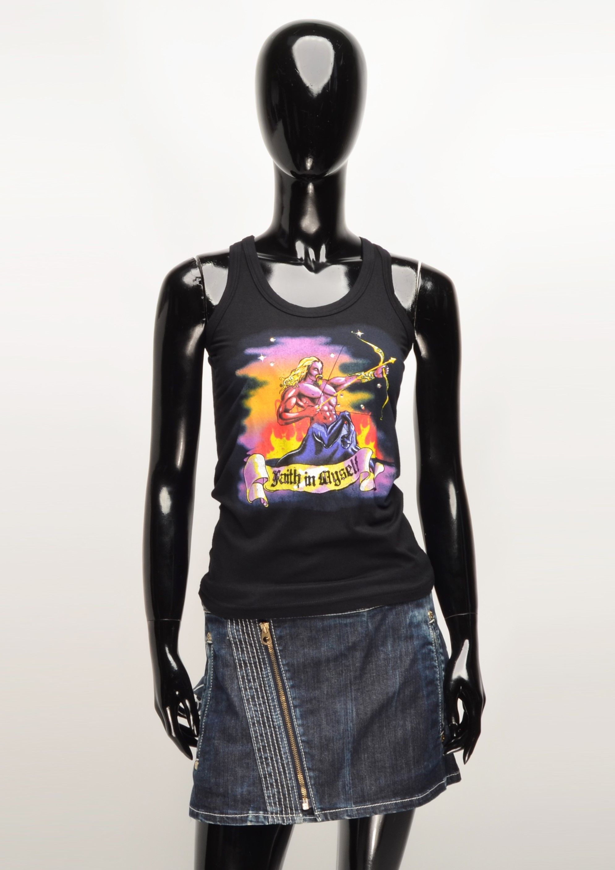 Faith Connexion Faith Connexion Vintage Y2K Printed Tank Top Size M / US 6-8 / IT 42-44 - 1 Thumbnail