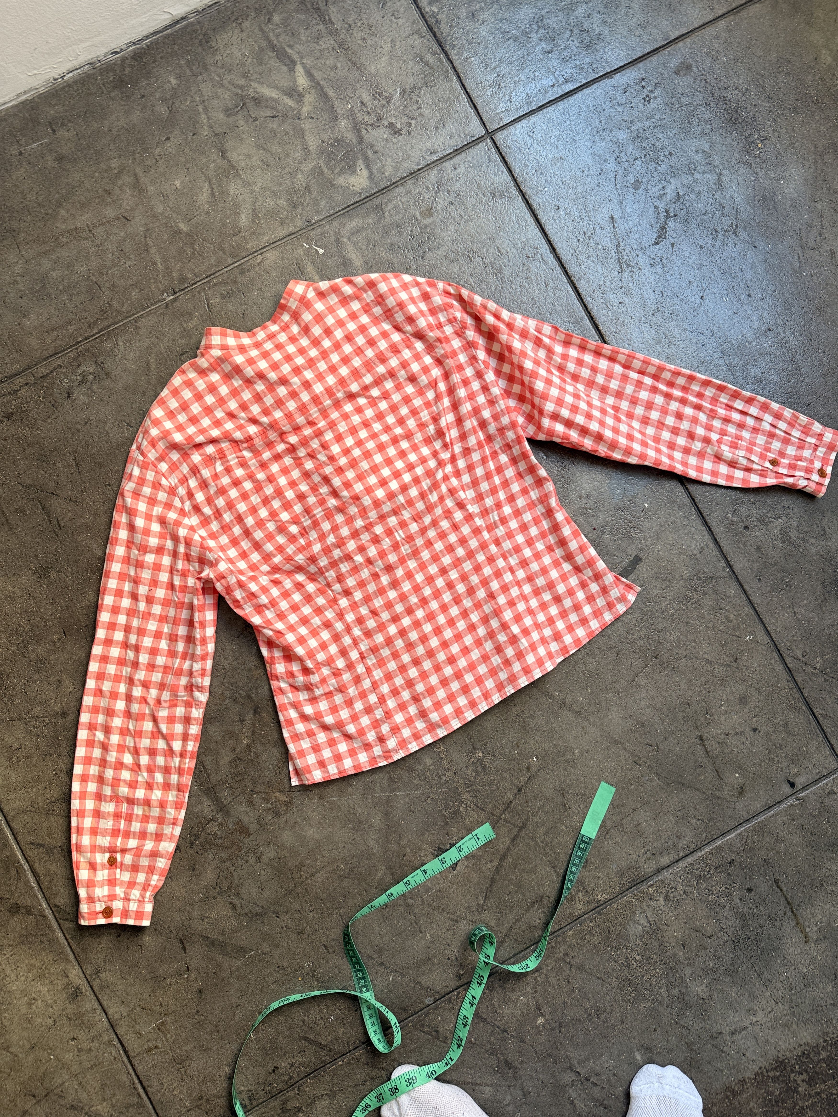 Vivienne Westwood NWT 2014 Red Label HEART light checkered jacket Size XS / US 0-2 / IT 36-38 - 5 Thumbnail