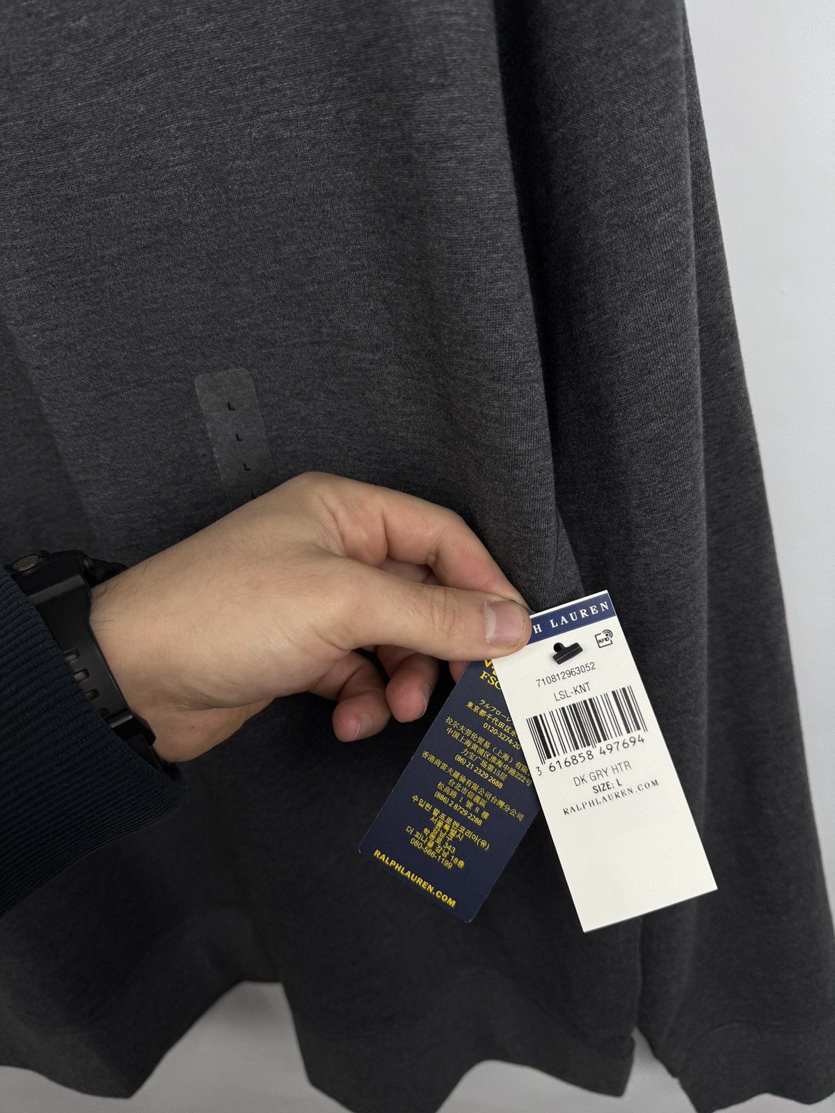 Polo Ralph Lauren 🇺🇸 NWT❗️Polo Ralph Lauren Luxury Jersey Quarter-zip Pullover Size US L / EU 52-54 / 3 - 11 Thumbnail