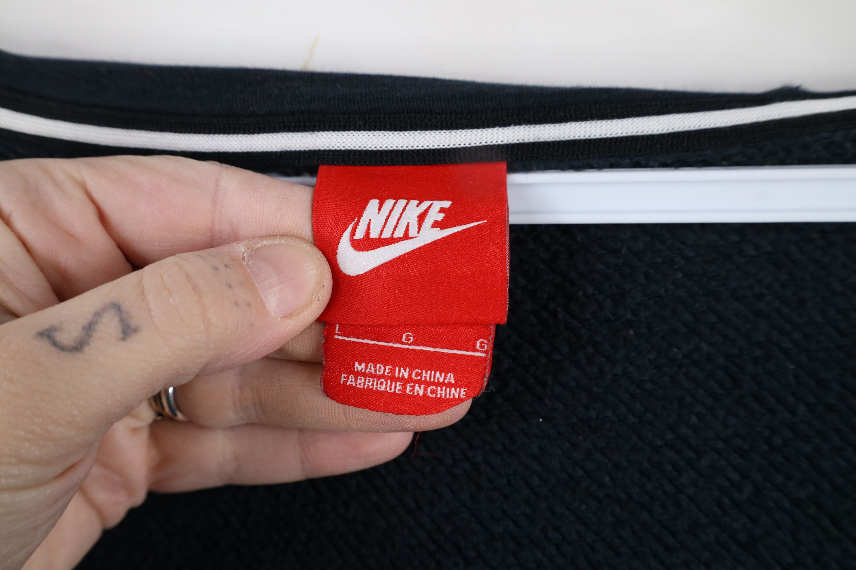 Nike Vintage Nike Sportswear Spell Out Full Zip Tech Hoodie Size US L / EU 52-54 / 3 - 12 Thumbnail