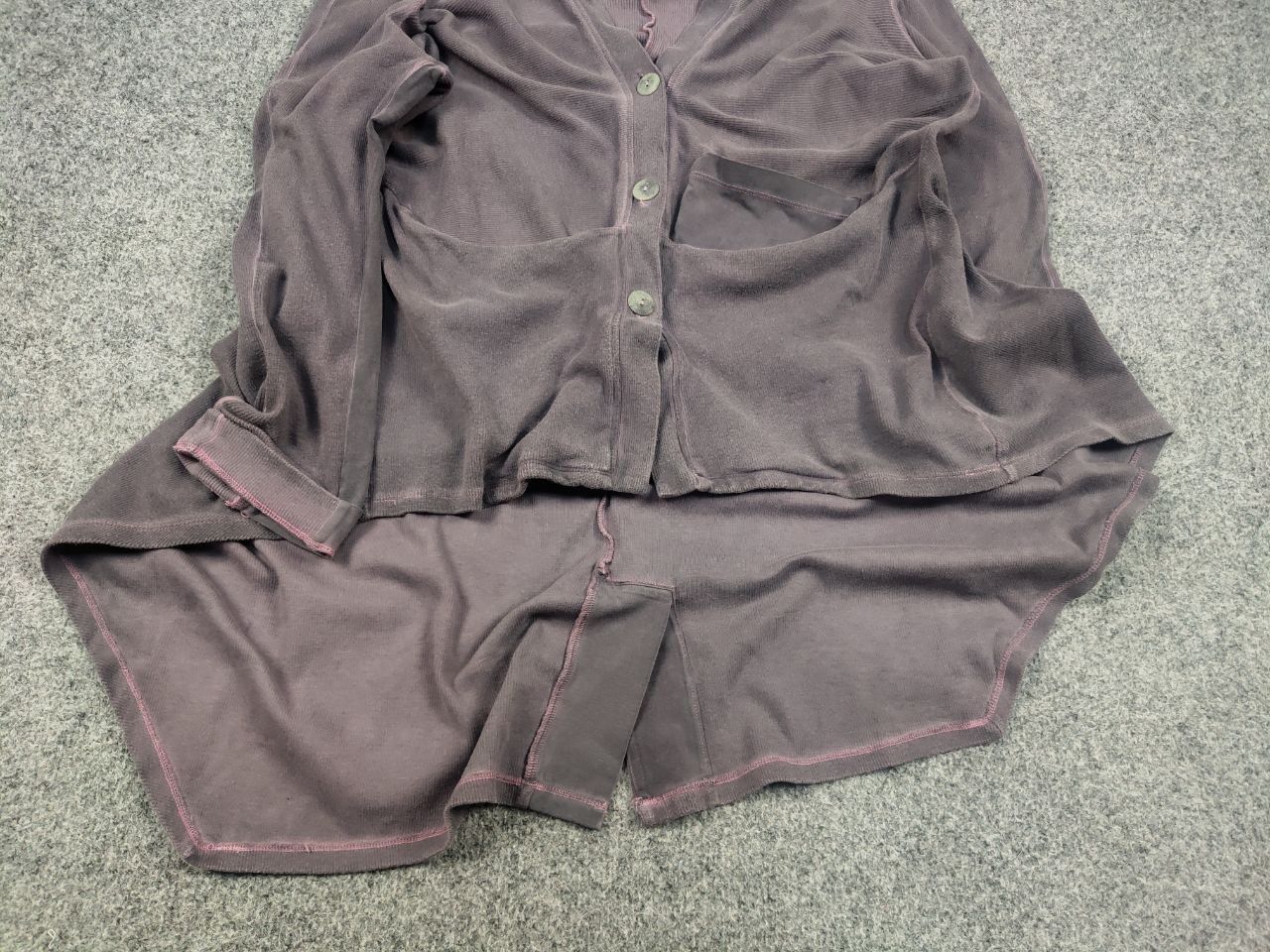 Other Grizas garment dyed Knit Lagenlook Oversized Long Cardigan Size M / US 6-8 / IT 42-44 - 5 Thumbnail