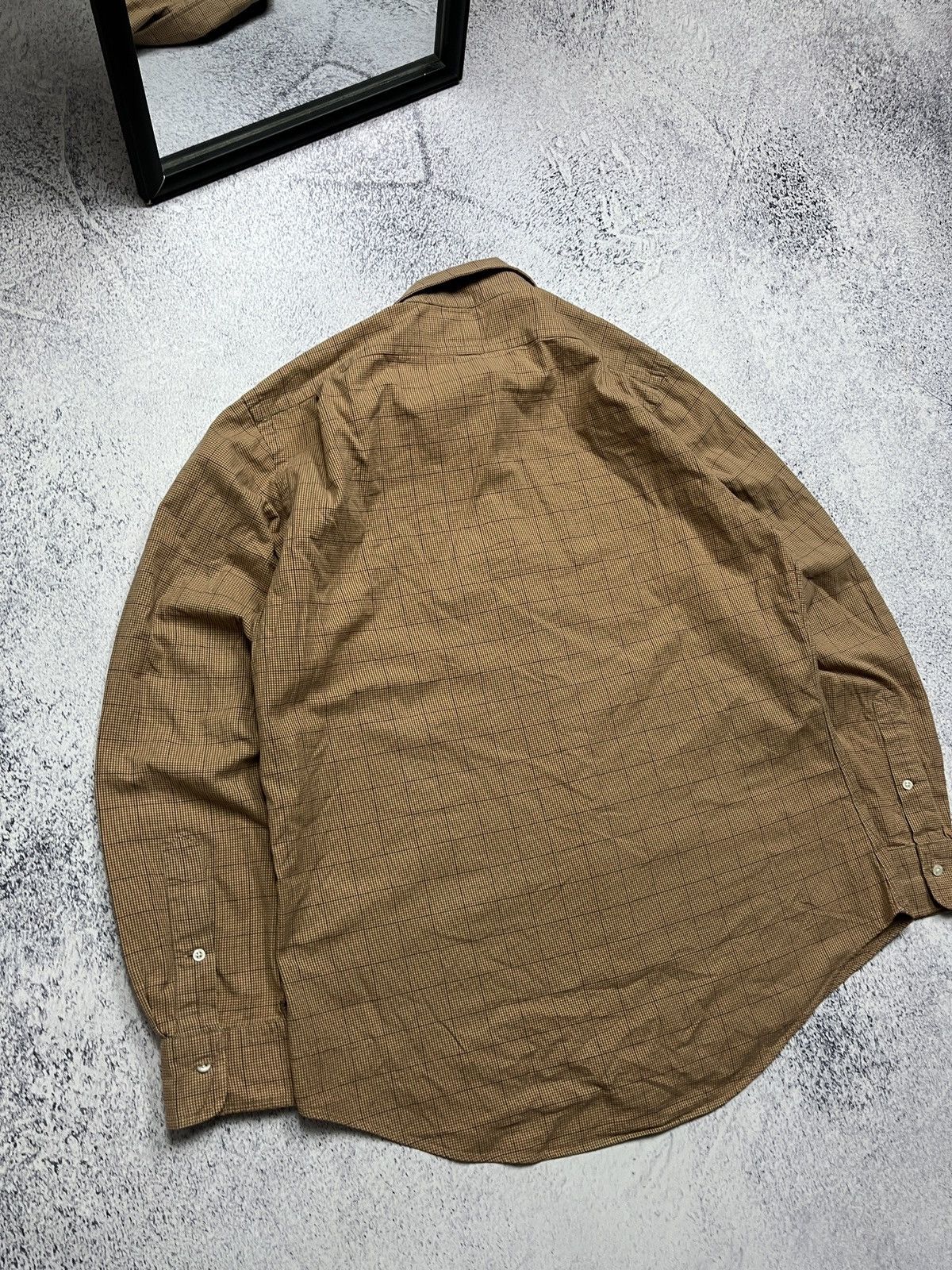 Polo Ralph Lauren Rare Vintage 90's Polo Ralph Lauren Shirt Old Money Style Size US L / EU 52-54 / 3 - 13 Thumbnail