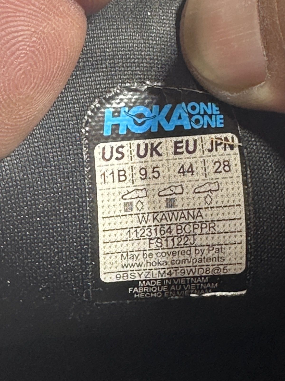 Hoka HOKA Kawana Running Shoes - Black w/ Copper Women's 11B Size US 11 / EU 44 - 7 Thumbnail