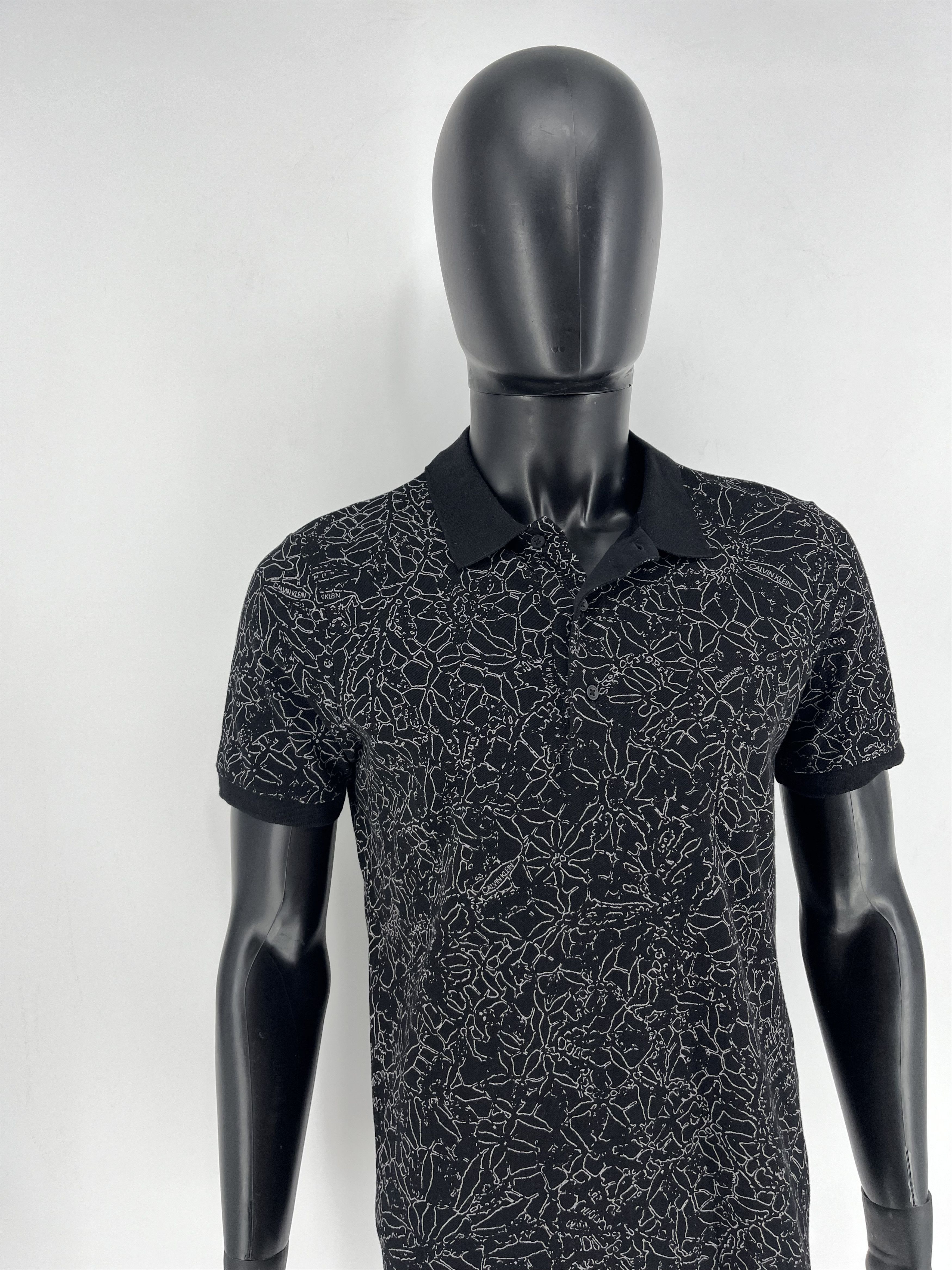 Calvin Klein × Vintage Clavin Klein CK Golf Black And White Polos Shirt Regular Fit Size US S / EU 44-46 / 1 - 3 Thumbnail