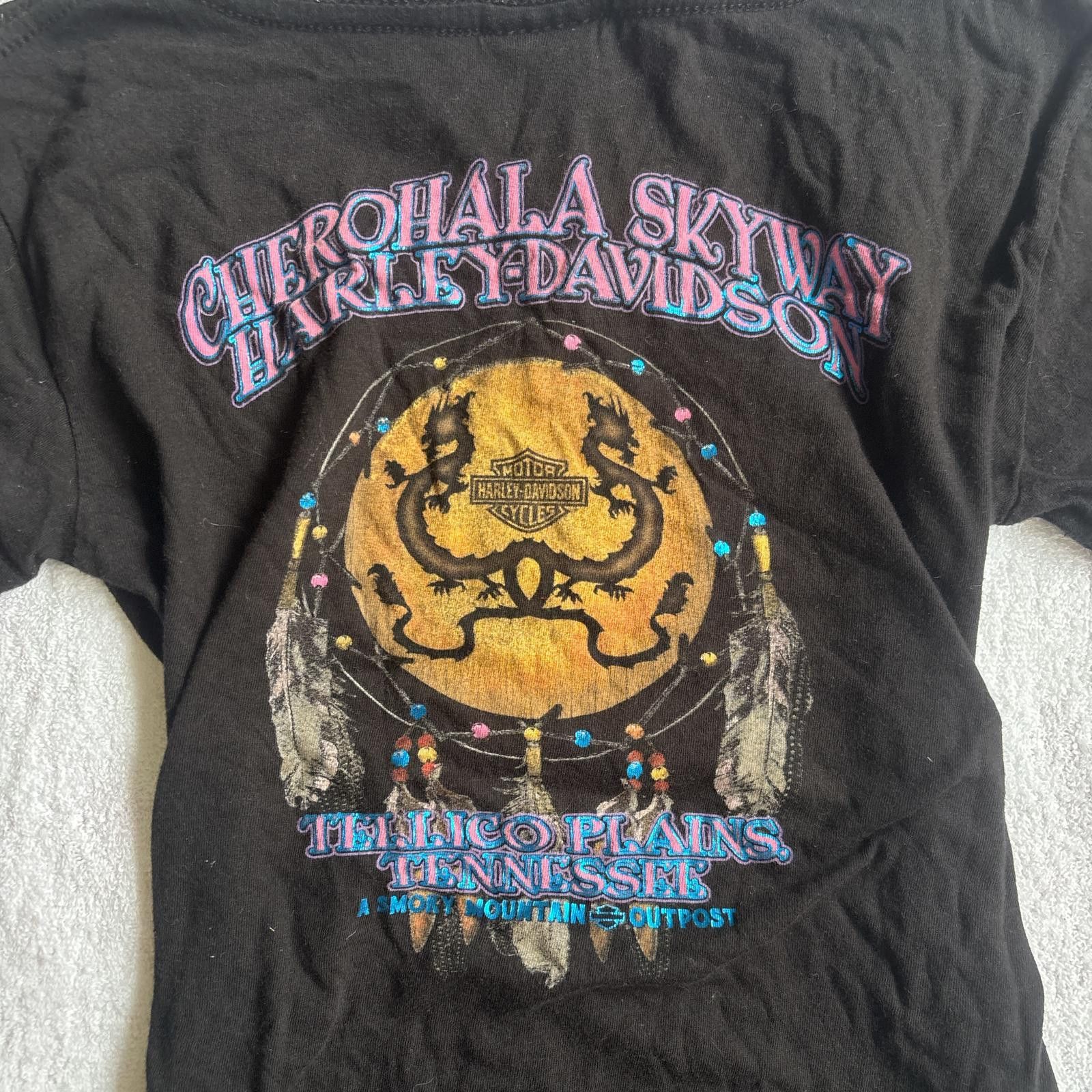 Harley Davidson y2k vintage harley davidson t-shirt Size S / US 4 / IT 40 - 2 Thumbnail