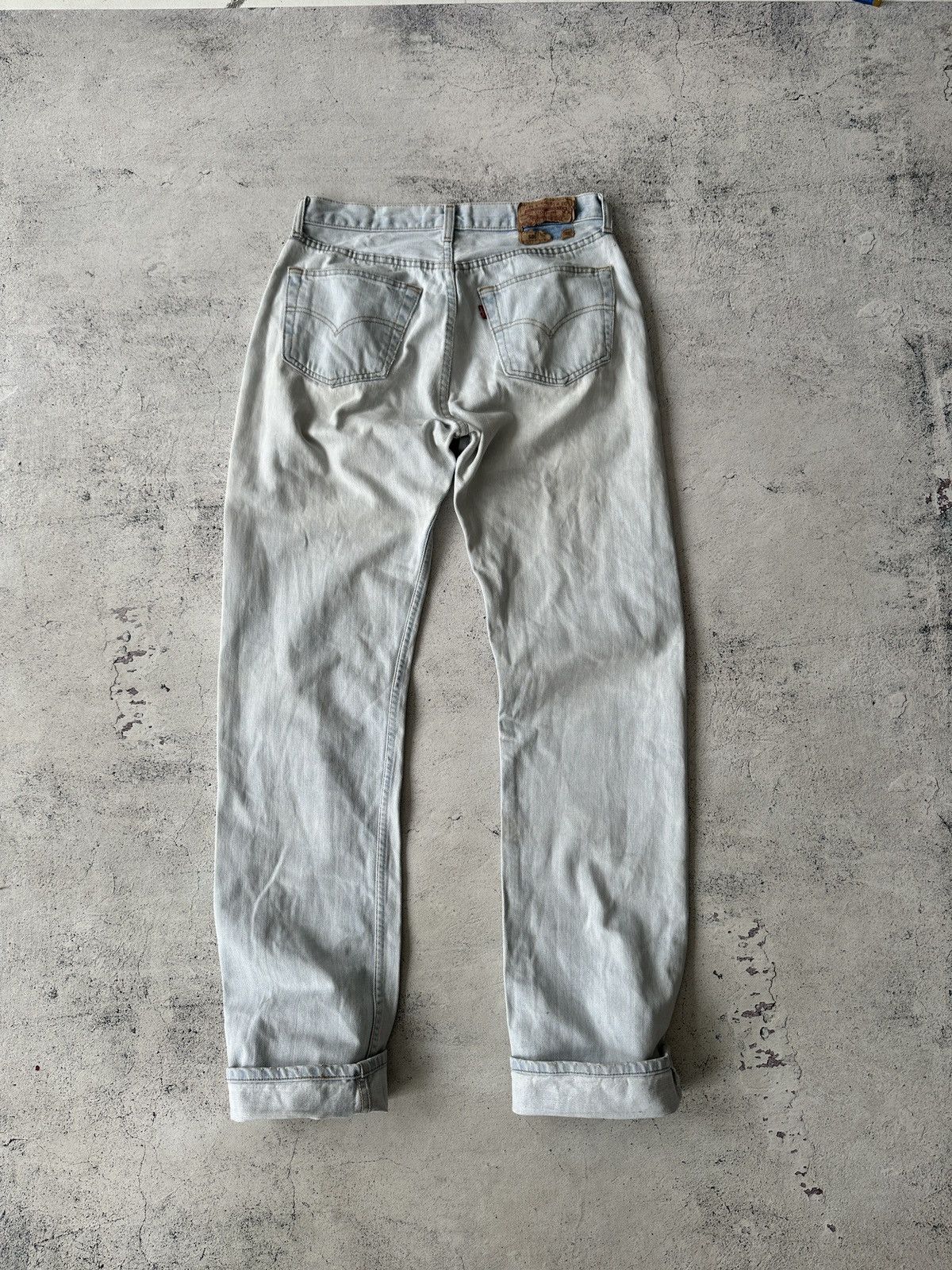 Levi's × Levi's Vintage Clothing × Vintage Vintage Levi’s 501 Denim Faded Jeans Size US 33 - 8 Thumbnail