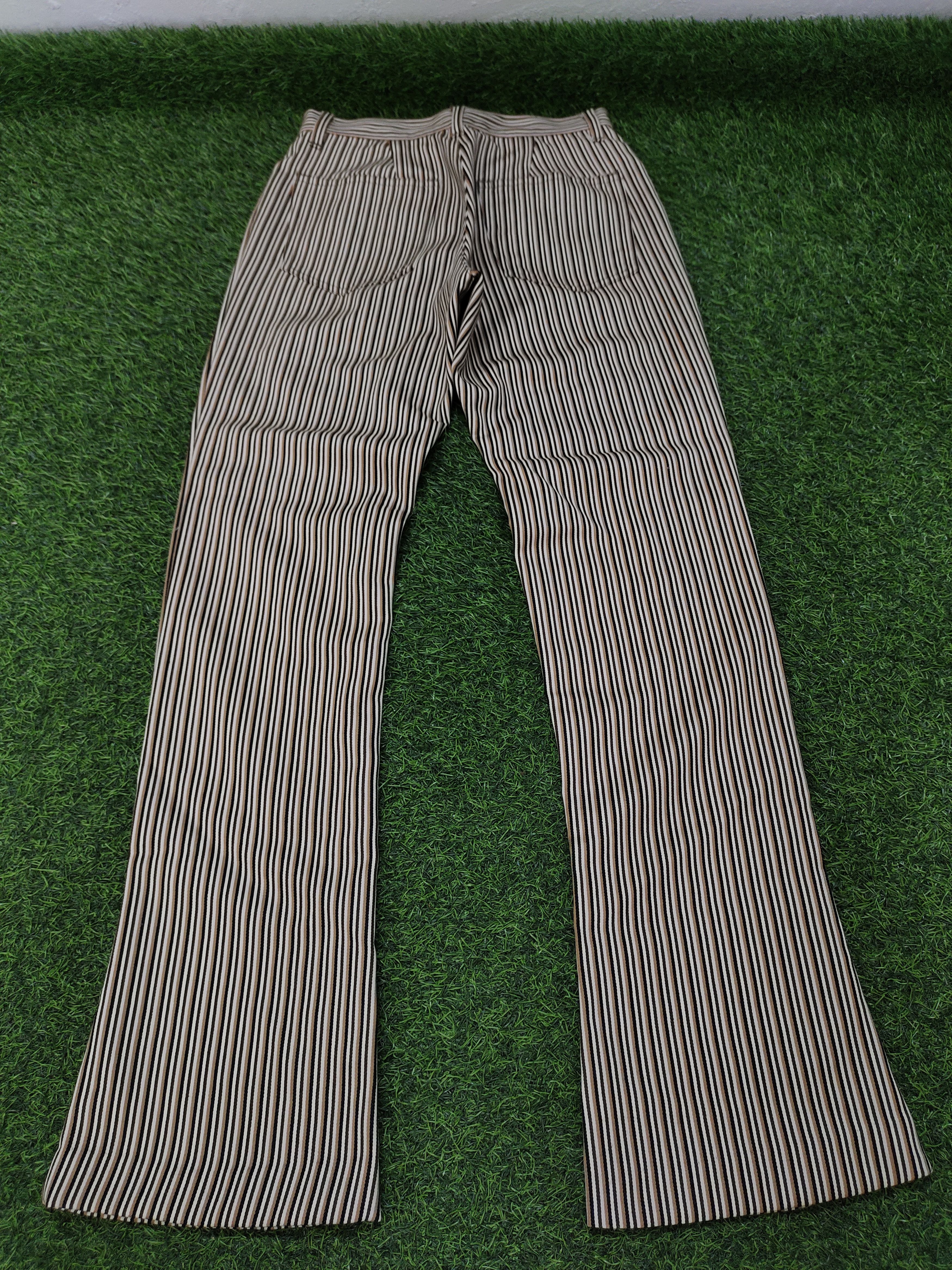 Hysteric Glamour Flare Pants Hysteric Glamour Striped Pants Bootcut 90s Size US 26 / EU 42 - 11 Thumbnail